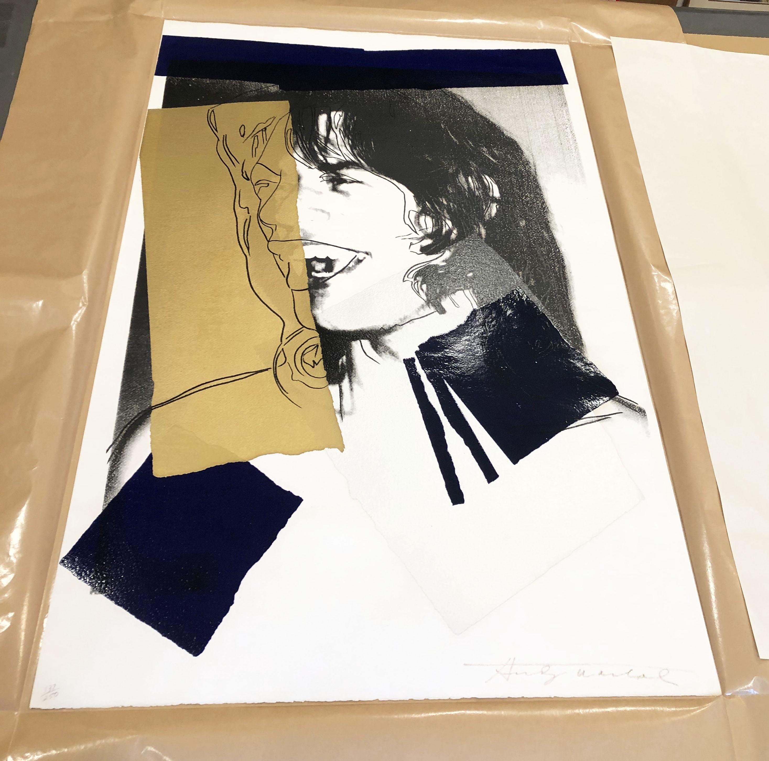 Mick Jagger - Print by Andy Warhol