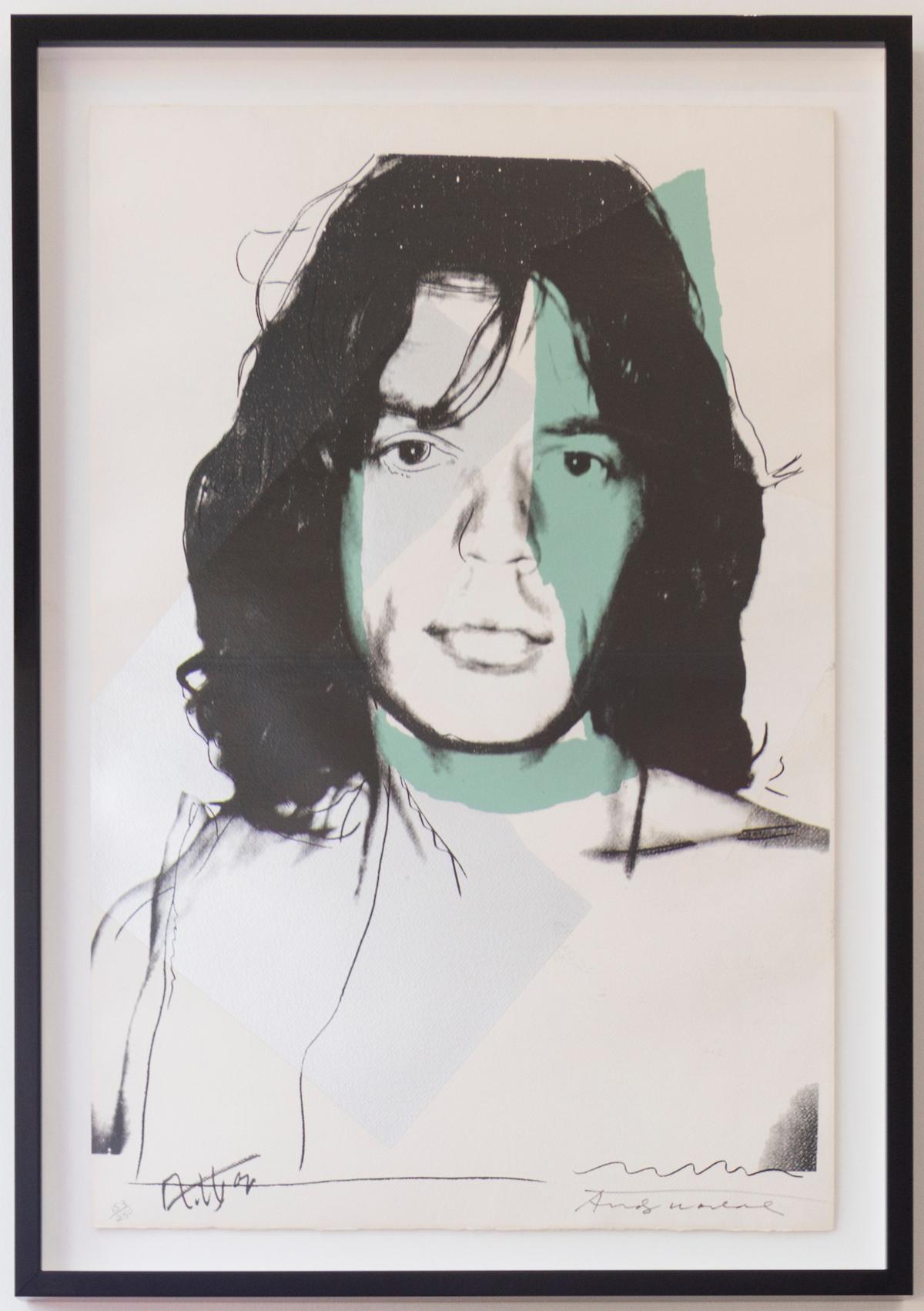 From the regular edition of 250. The specific edition number will only be provided to the buyer at the actual point of sale. Please message us to request this information at the point of purchase.

Andy Warhol created his Mick Jagger portfolio while