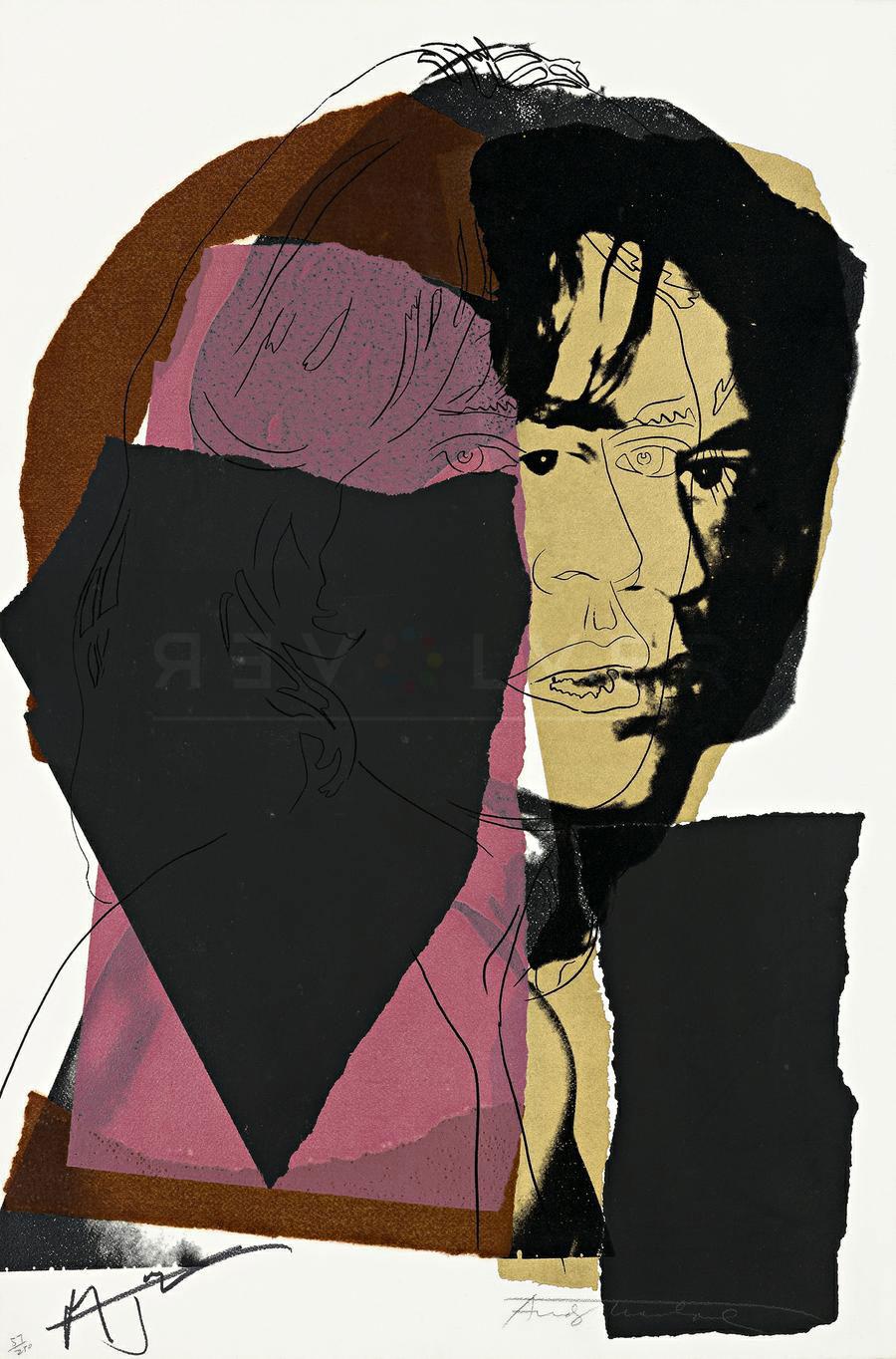 Mick Jagger (FS II.139) - Print by Andy Warhol