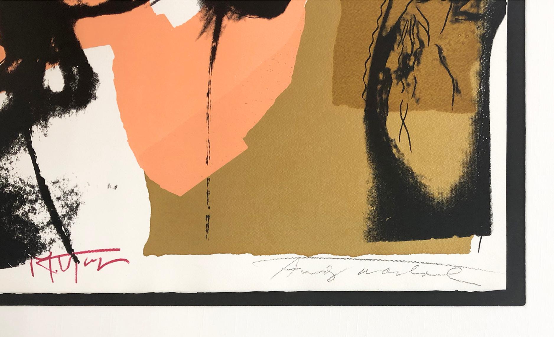 MICK JAGGER FS II.141 - Print di Andy Warhol