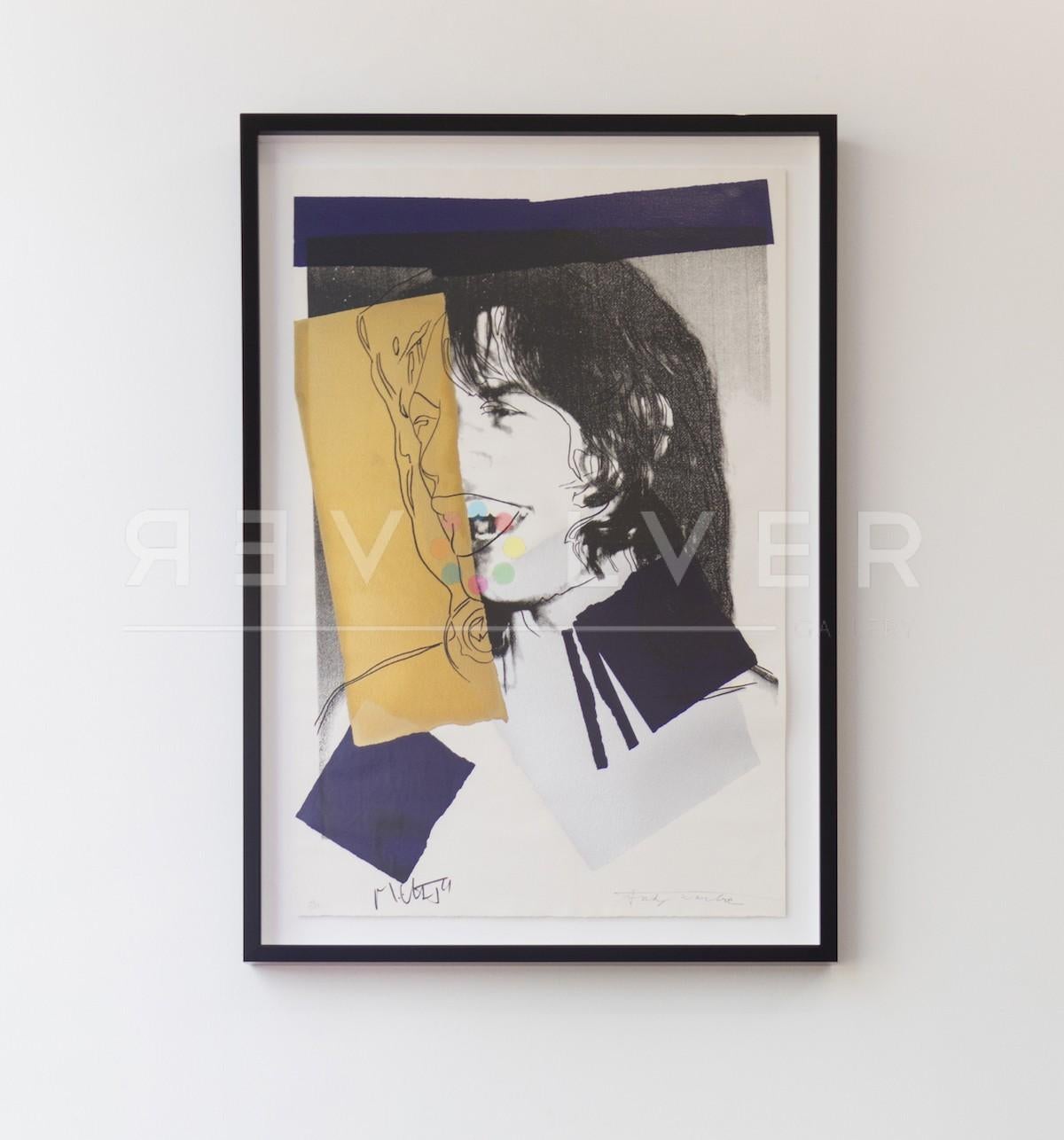 Mick Jagger (FS II.142) - Pop Art Print by Andy Warhol