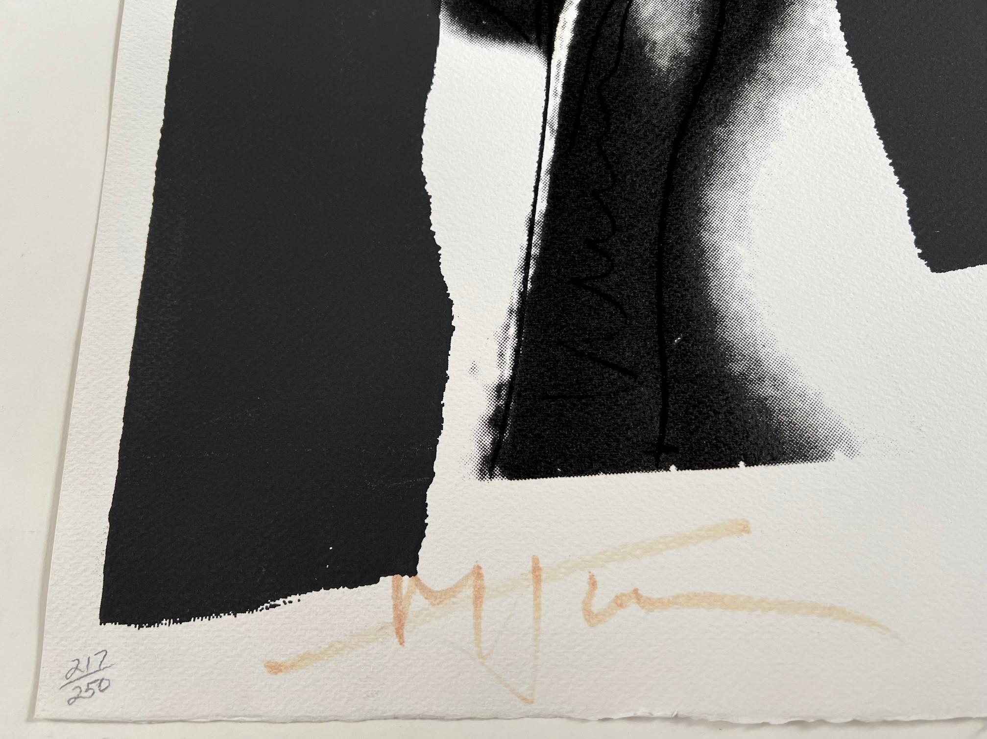 Hand signed by both Andy Warhol and Mick Jagger. Numbered limited edition screenprint. Printer: Alexander Heinrici, New York. Publisher: Seabird Editions, London, England. Andy Warhol Prints A Catalogue Raisonné Feldman/Schellmann Catalogue Raisonne