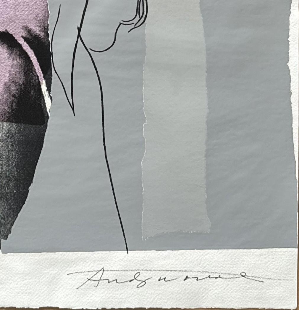 Mick Jagger F&S II.145 – Print von Andy Warhol