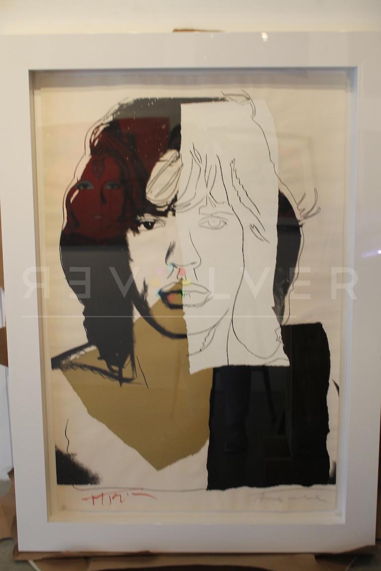 Mick Jagger (FS II.146) - Pop Art Print by Andy Warhol