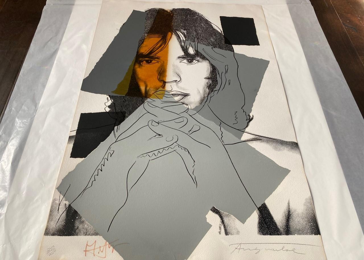 Mick Jagger F&S II.147 - Print by Andy Warhol