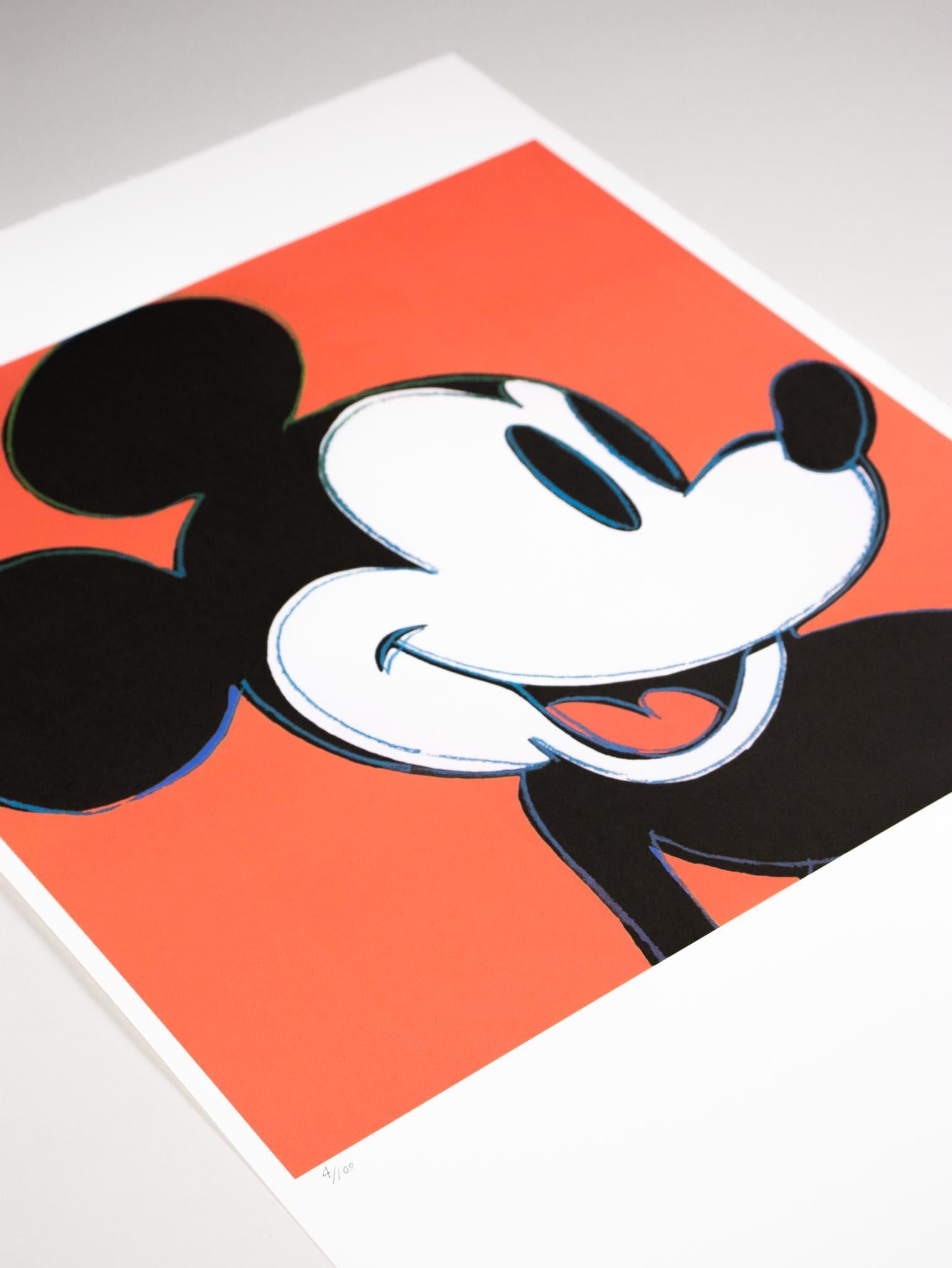 andy warhol mickey mouse
