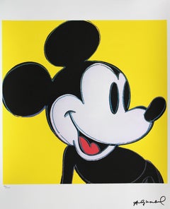 Mickey Mouse  82/100. Lithography, offset printing, imprint size 36. 5x36. 5 cm