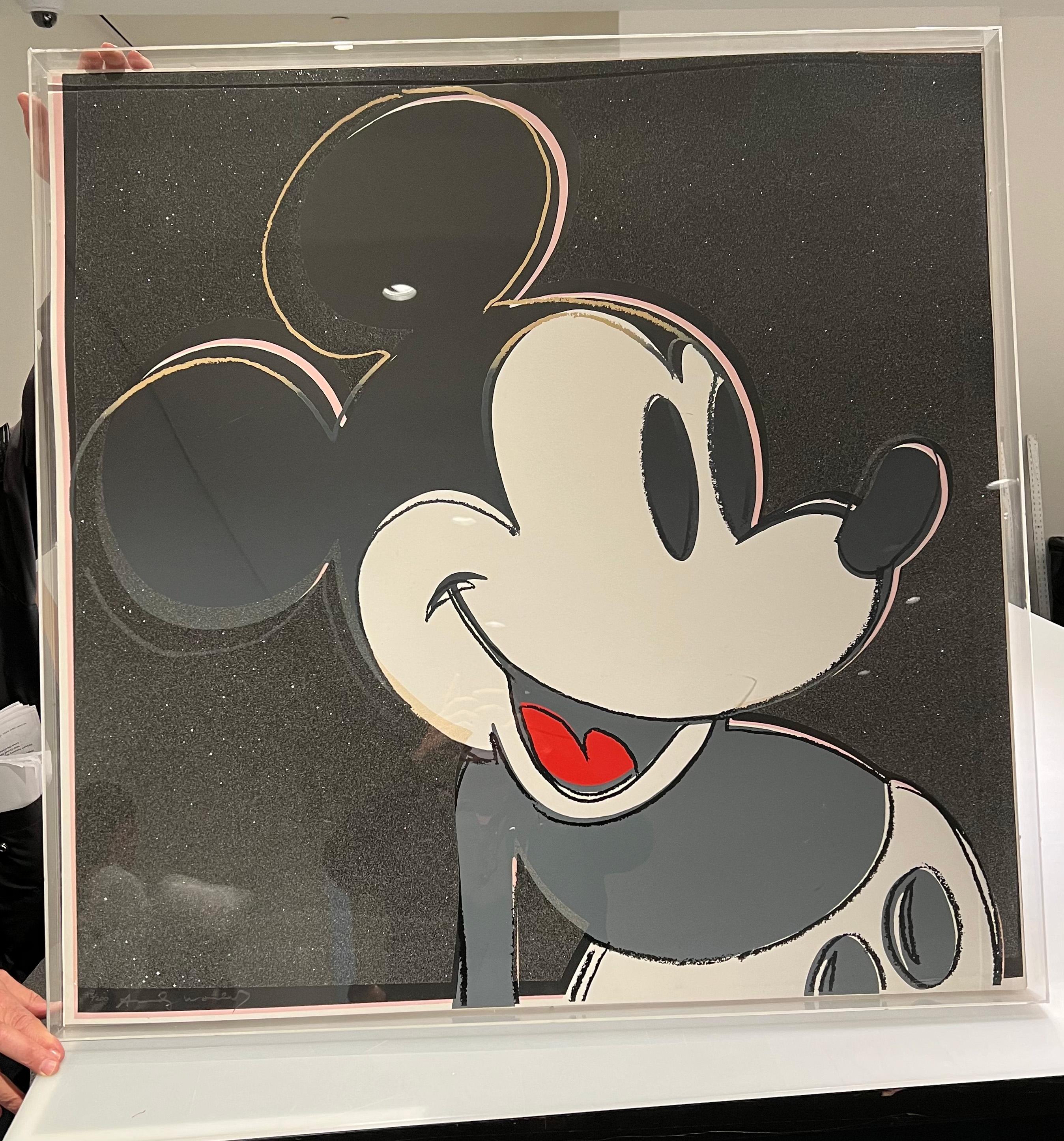 Mickey Mouse, aus Mythen – Print von Andy Warhol