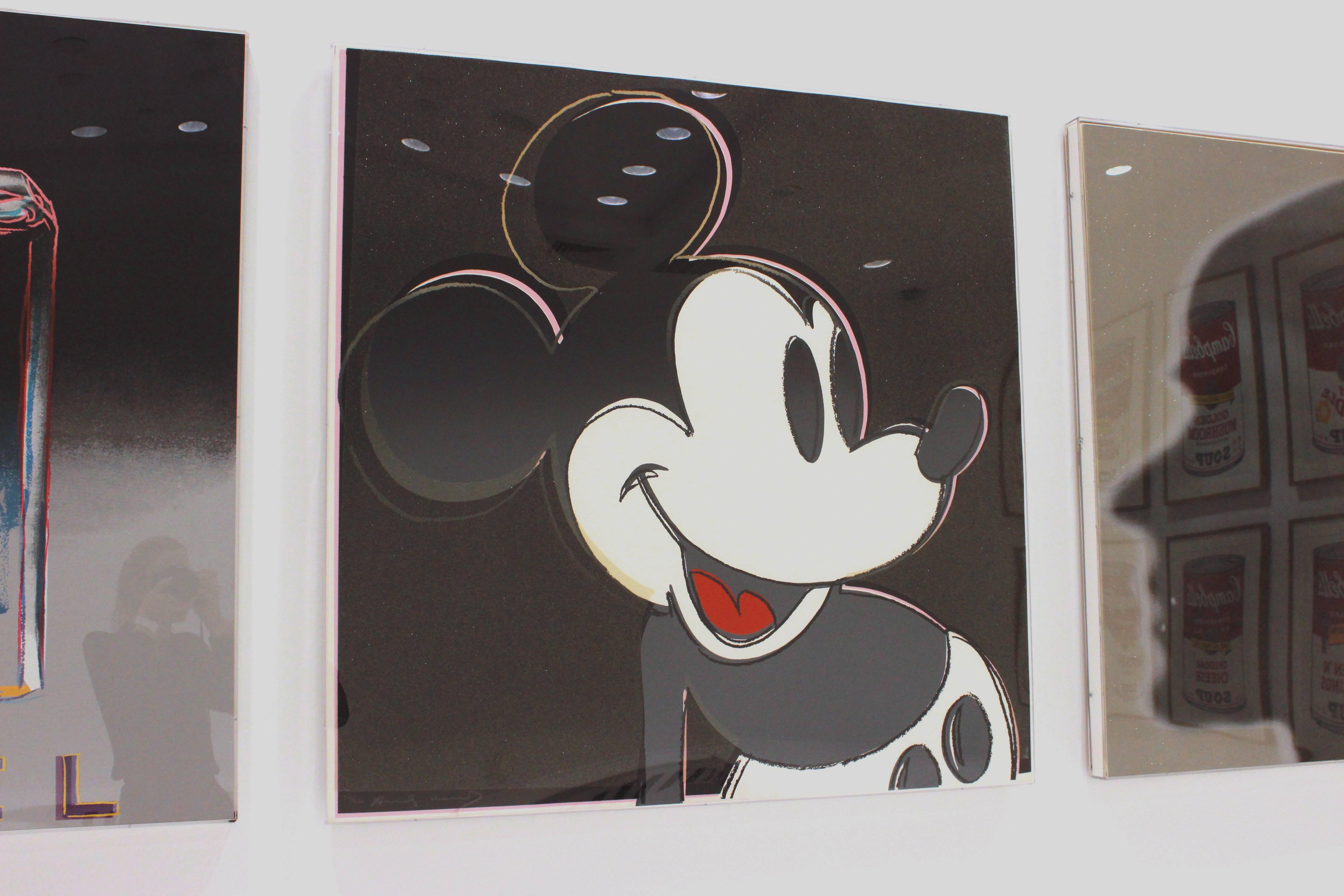 Mickey Mouse (FS II.265)  - Pop Art Print by Andy Warhol