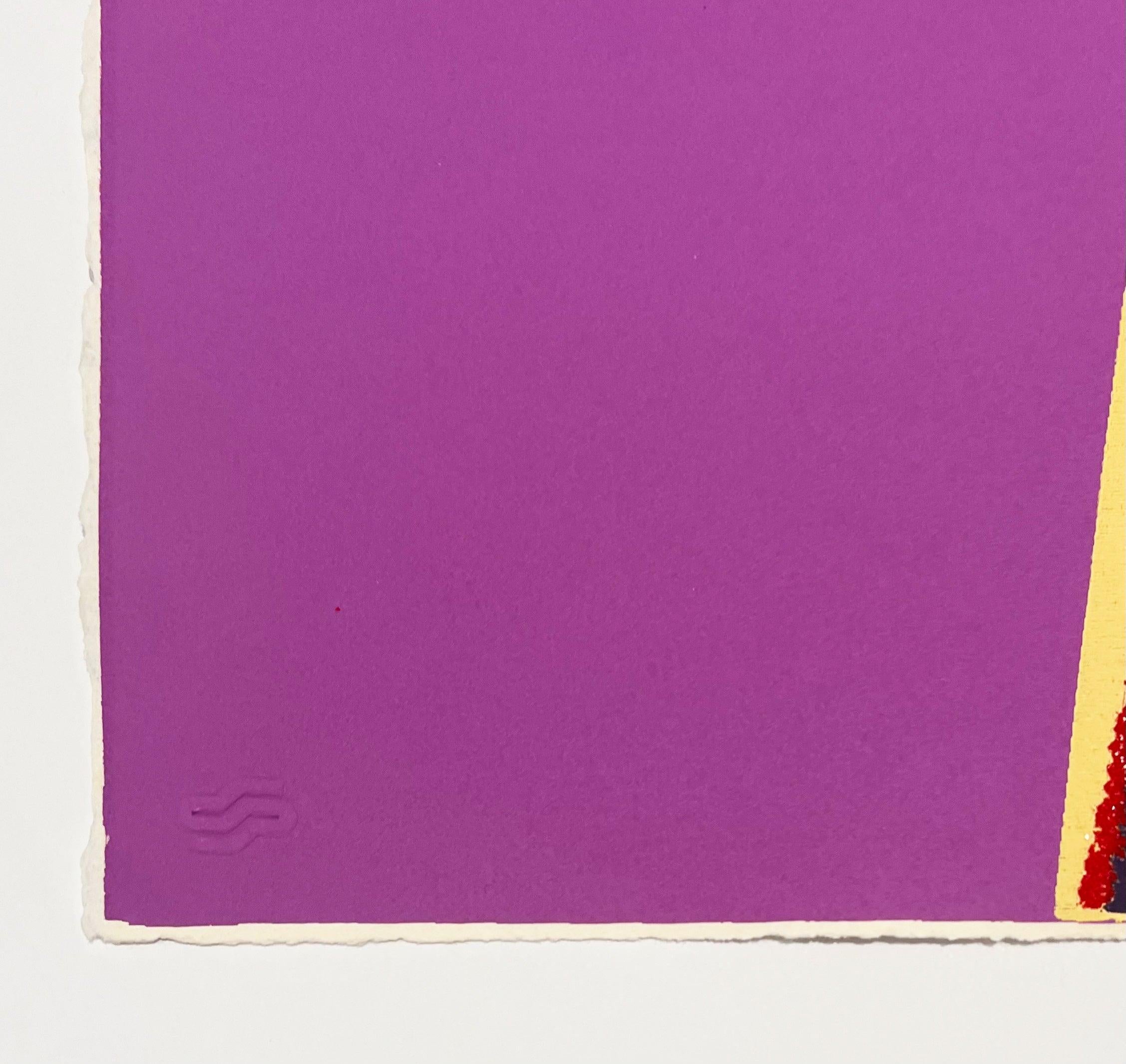 Mildred Scheel (Grau), Portrait Print, von Andy Warhol