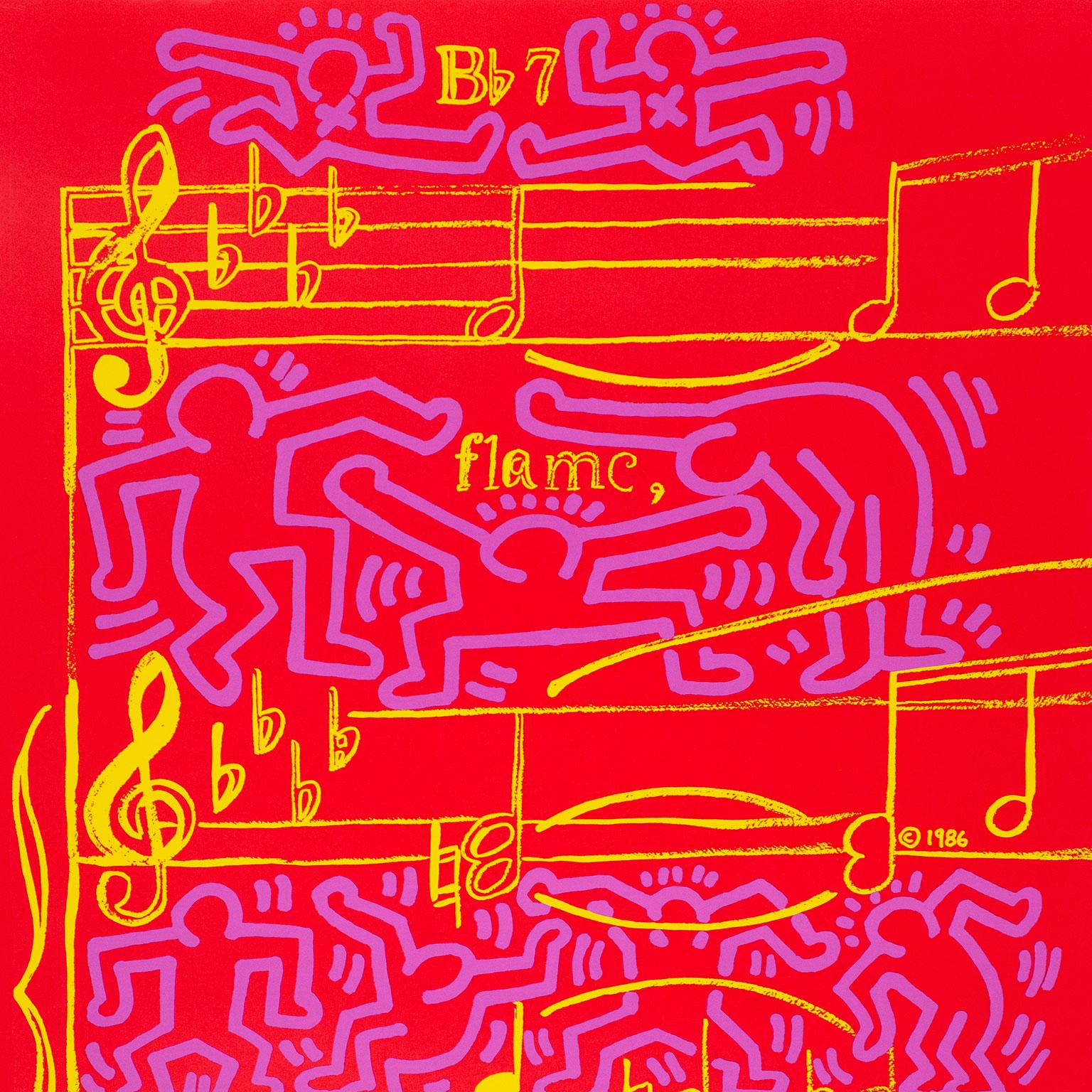 Montreux-Detroit Jazz Festival 1986 - Pop Art Print by Andy Warhol