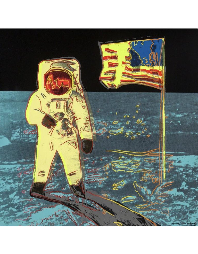 Andy Warhol - Moonwalk Unique Trial Proof For Sale at 1stDibs