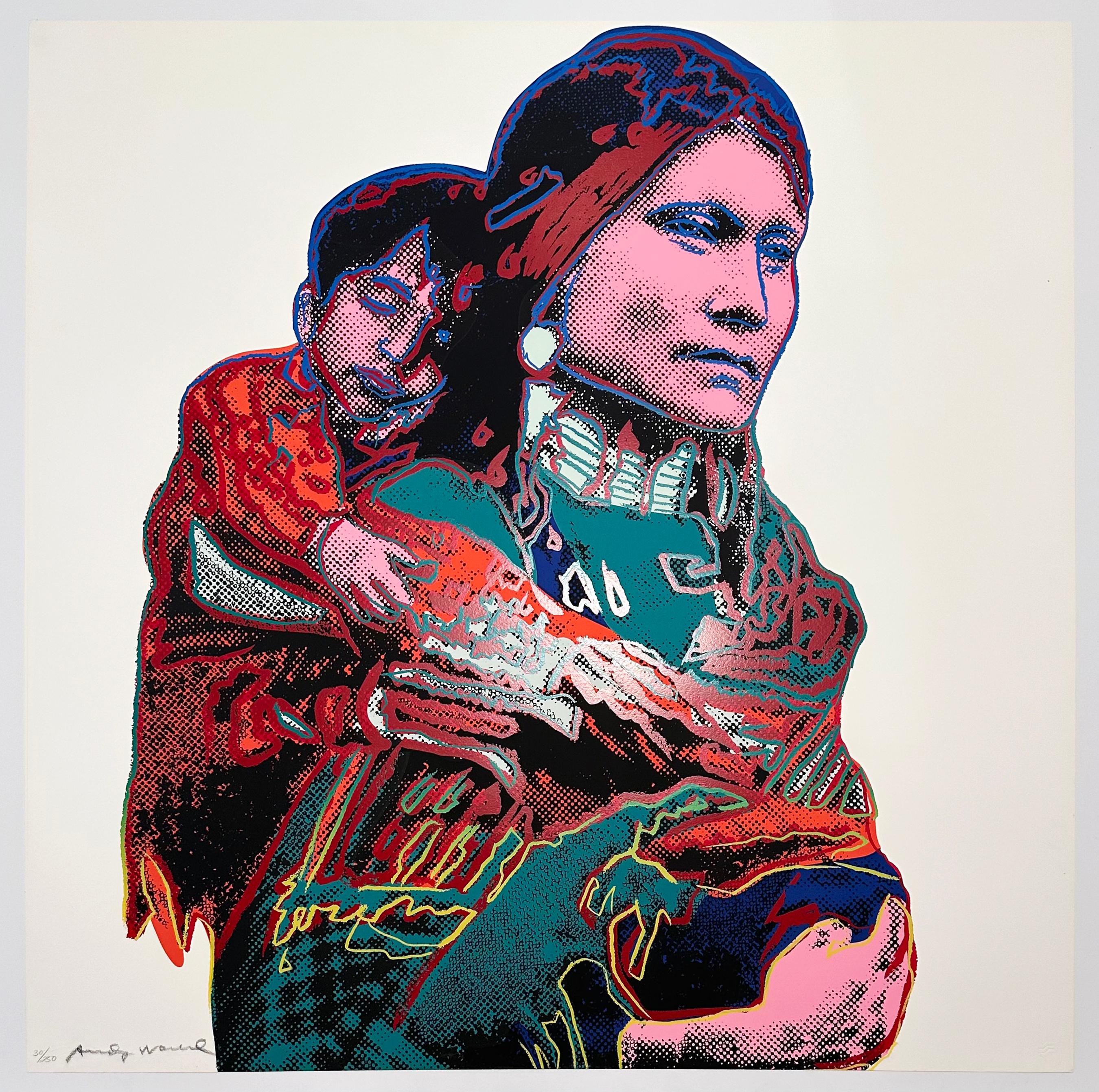 Mother and Child, from Cowboys and Indians - Print by Andy Warhol