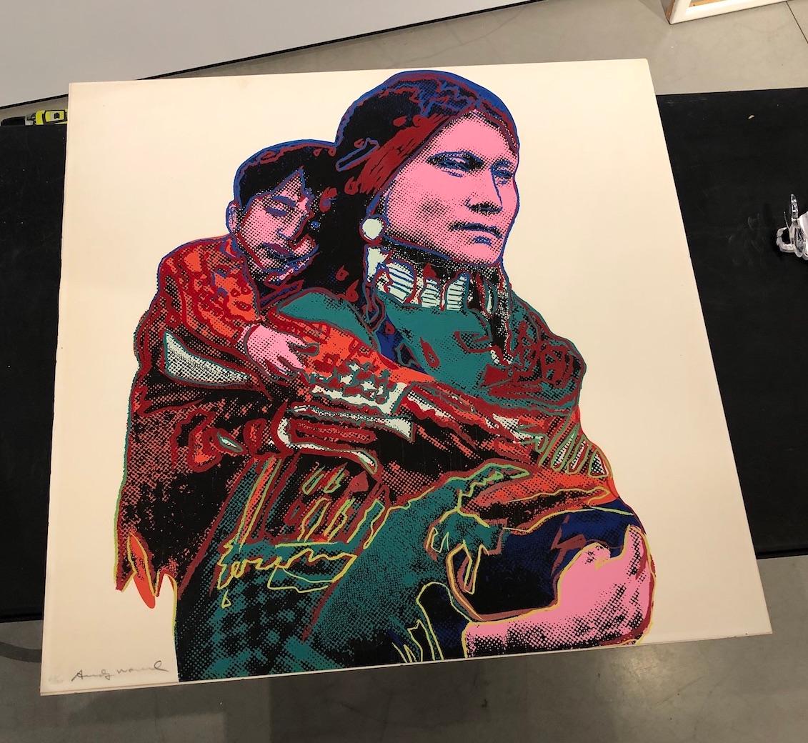 Mother & Child II.383 - Print di Andy Warhol