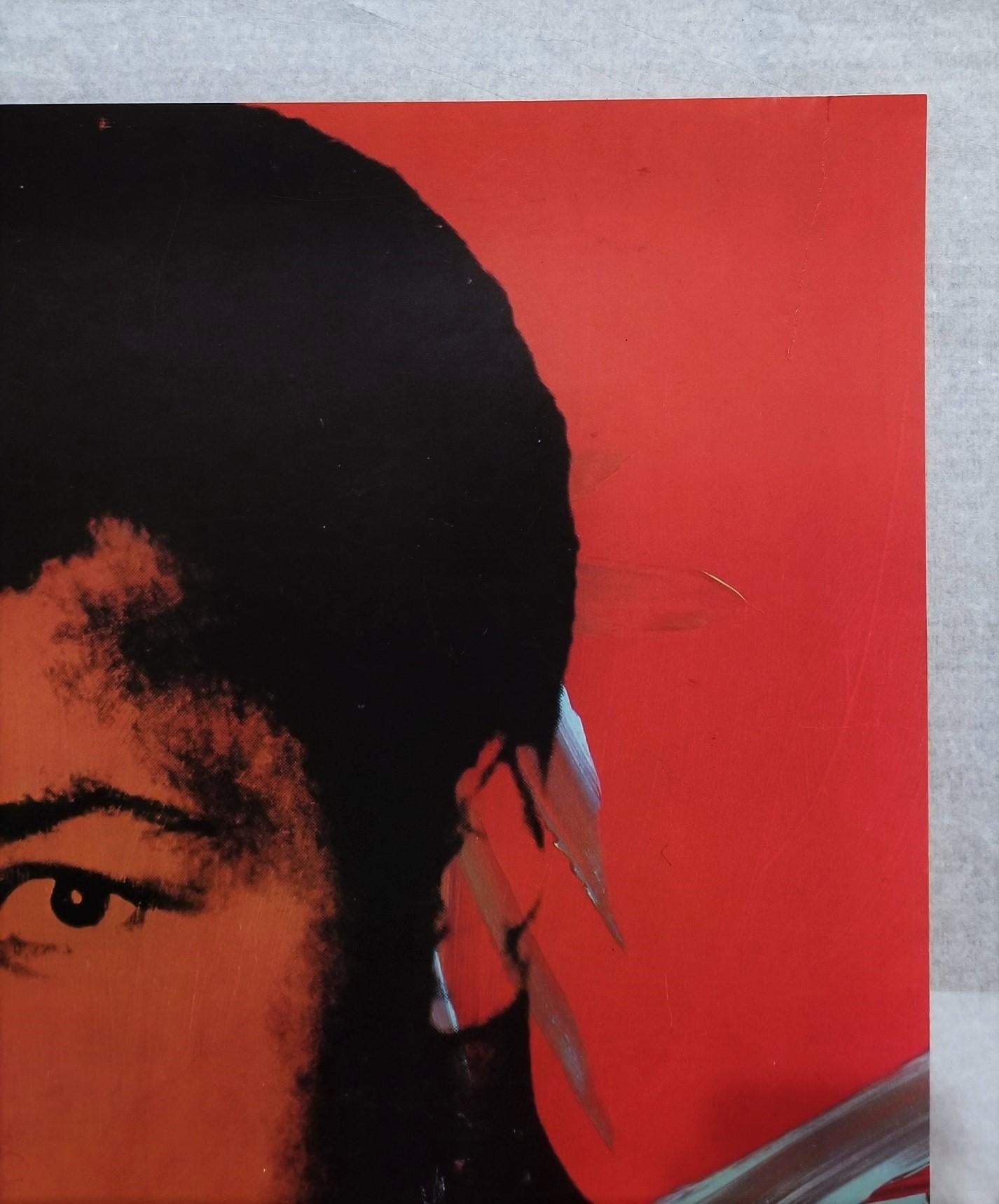 Muhammad Ali by Andy Warhol Poster (Signed) 1