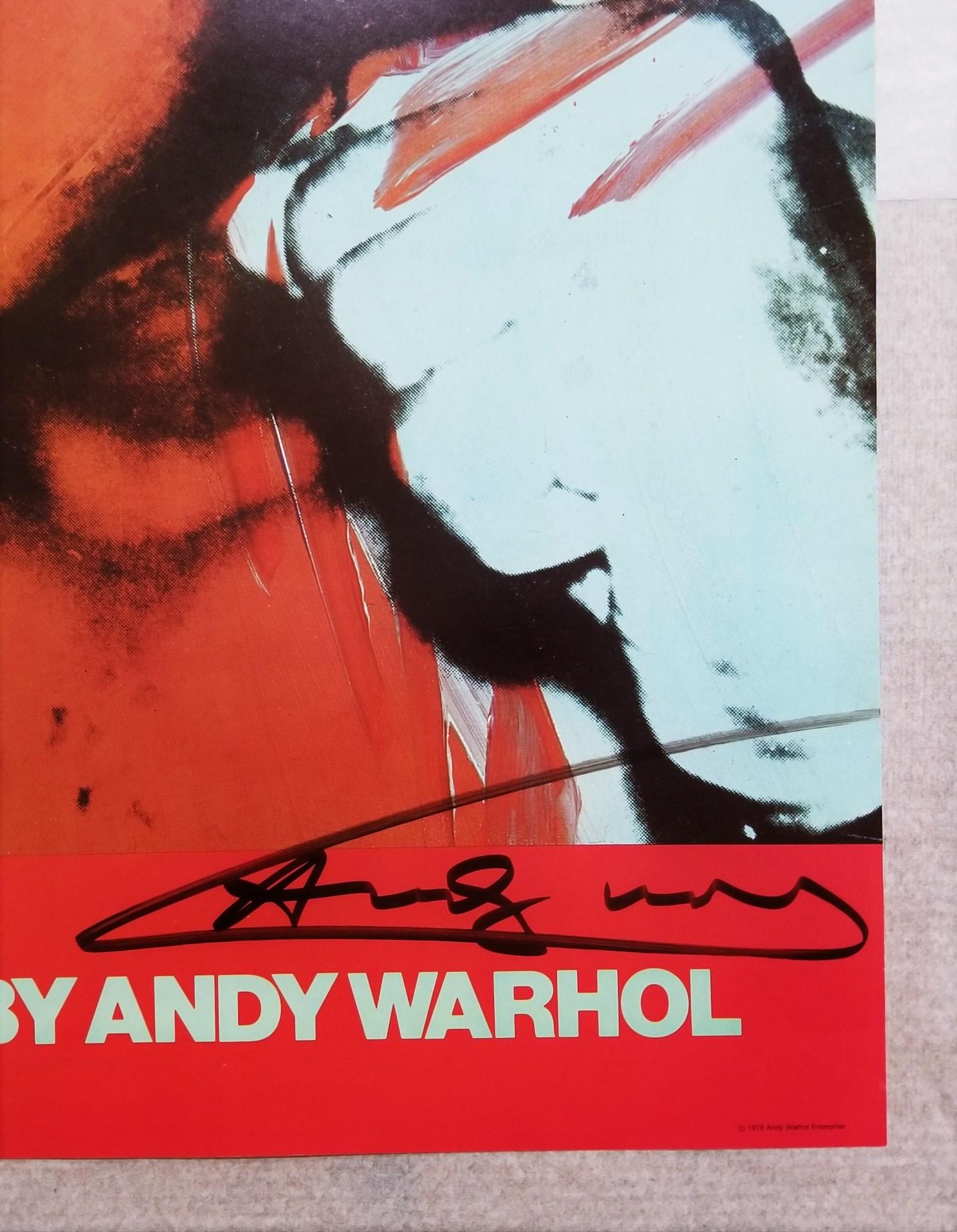 Muhammad Ali by Andy Warhol Poster (Signed) 3
