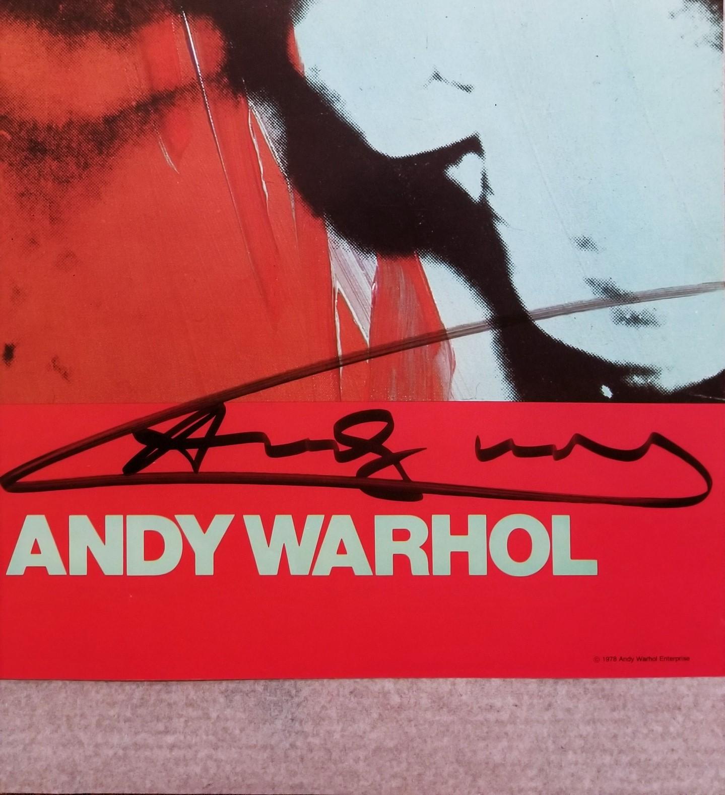 Muhammad Ali by Andy Warhol Poster (Signed) 4