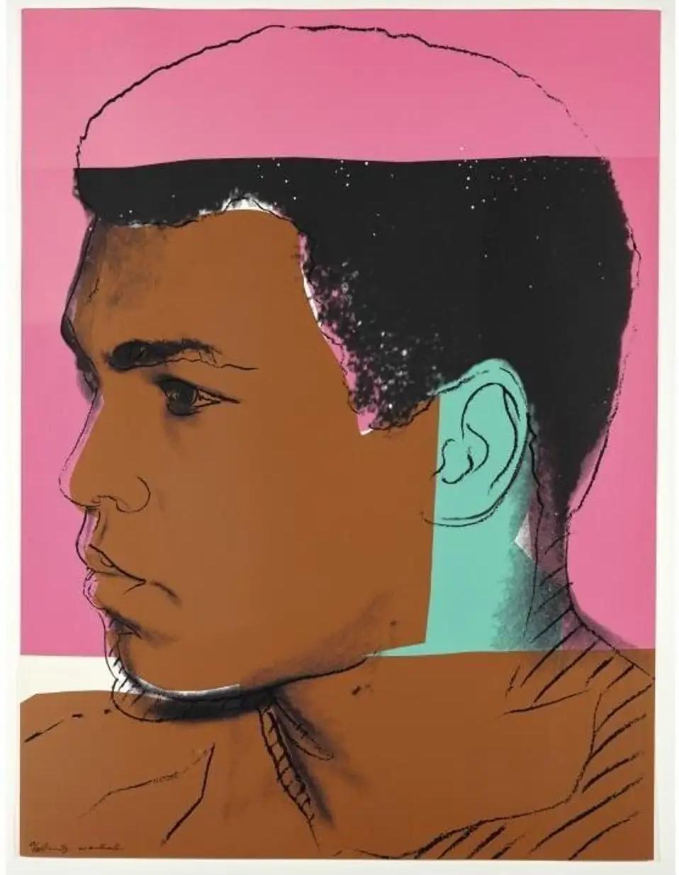 MUHAMMAD ALI (F. & S. II.179-182) - Print by Andy Warhol