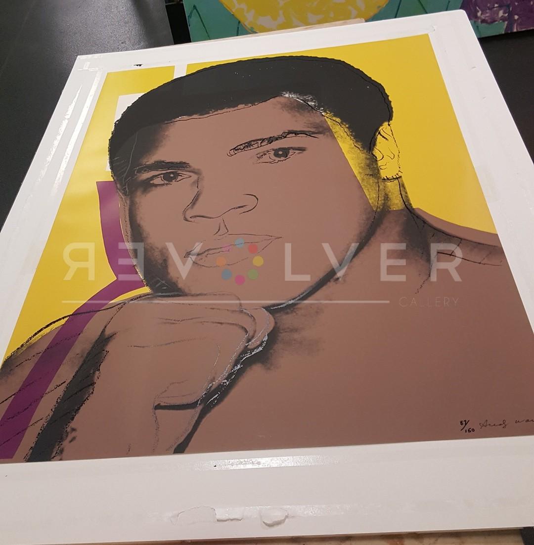 Muhammad Ali (FS II.182) - Brown Portrait Print by Andy Warhol