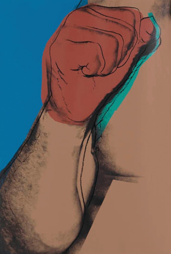 Andy Warhol Portrait Print - Muhammad Ali II.181