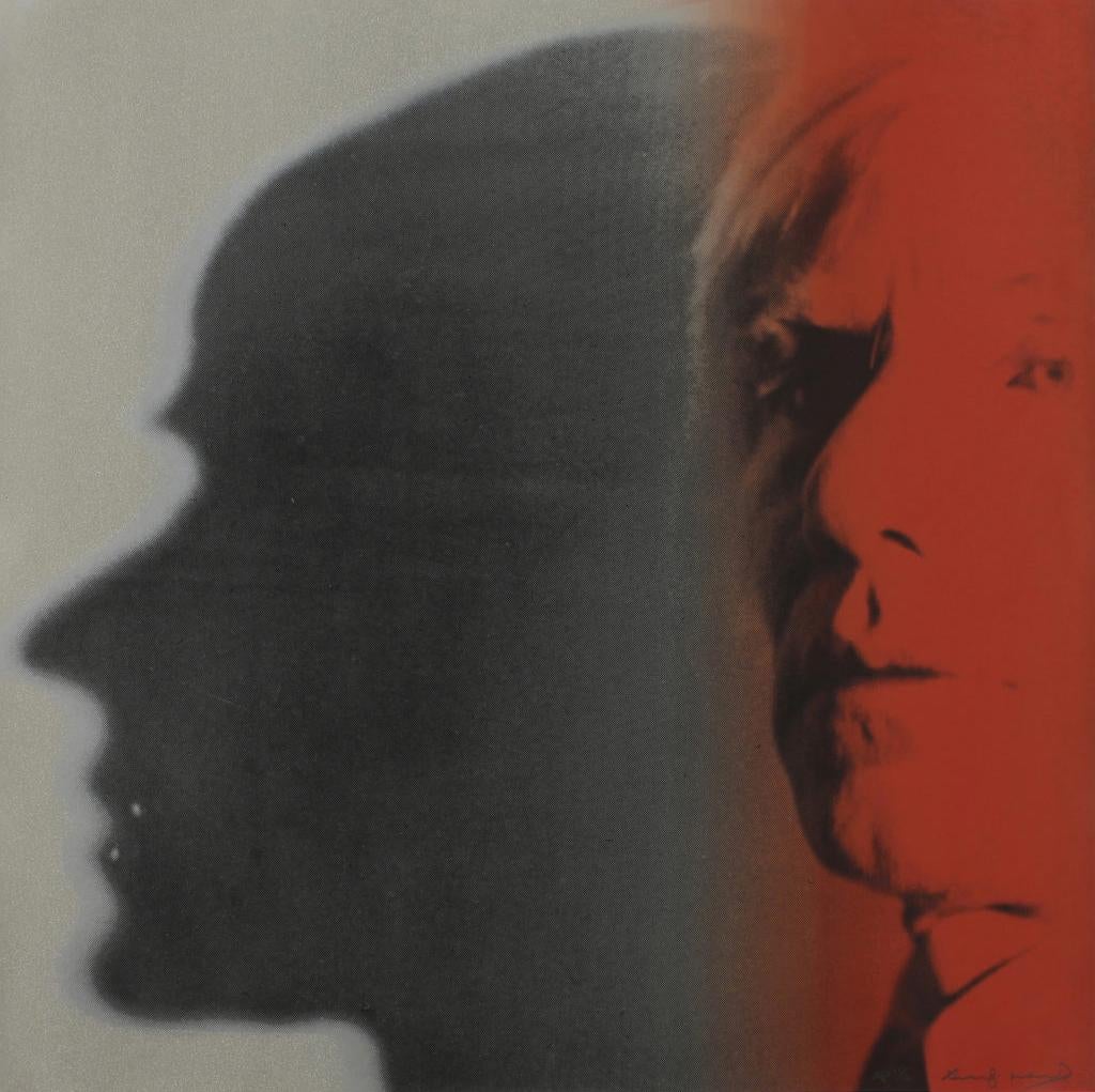 Andy Warhol Portrait Print - MYTHS: II.267: THE SHADOW