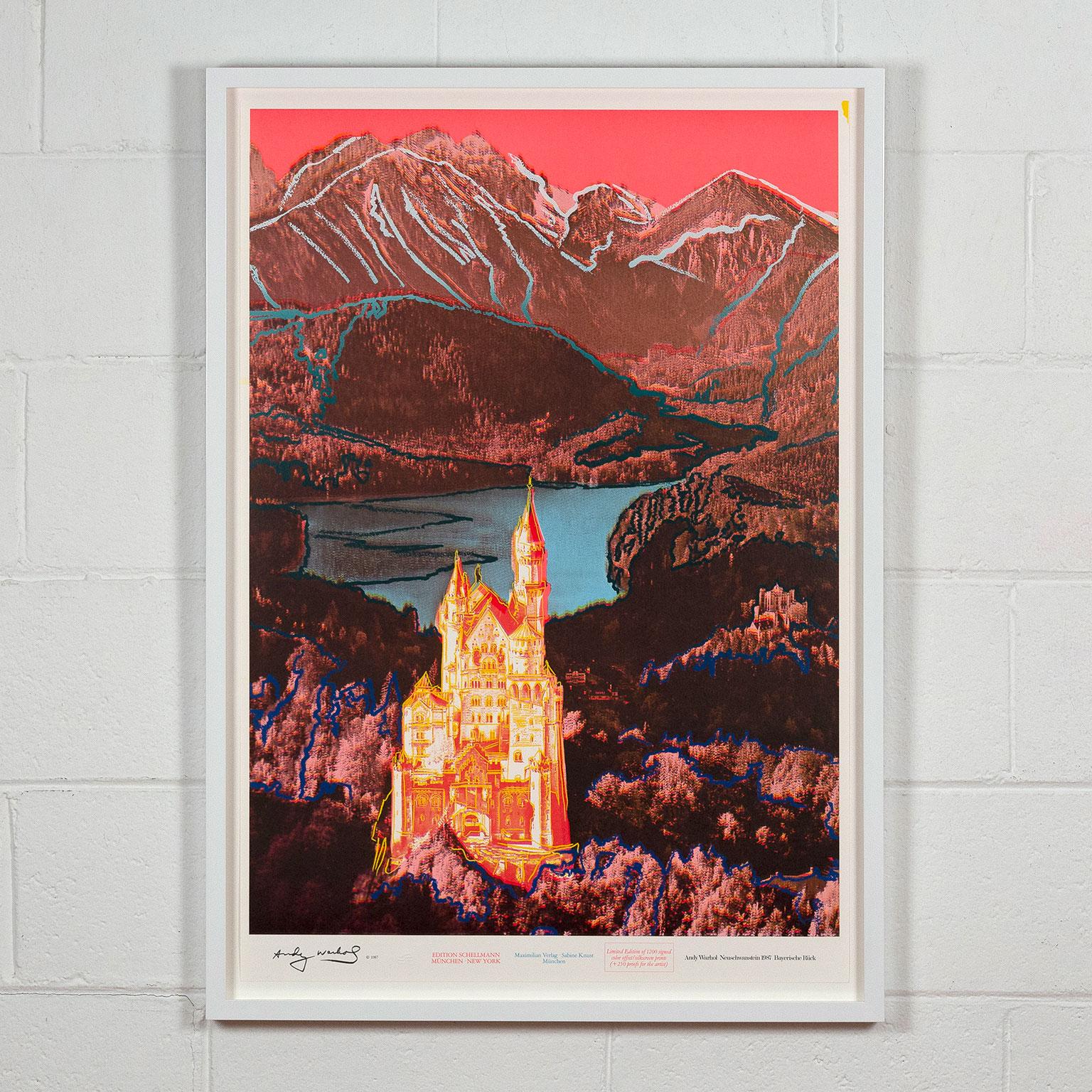 Neuschwanstein - Print by Andy Warhol