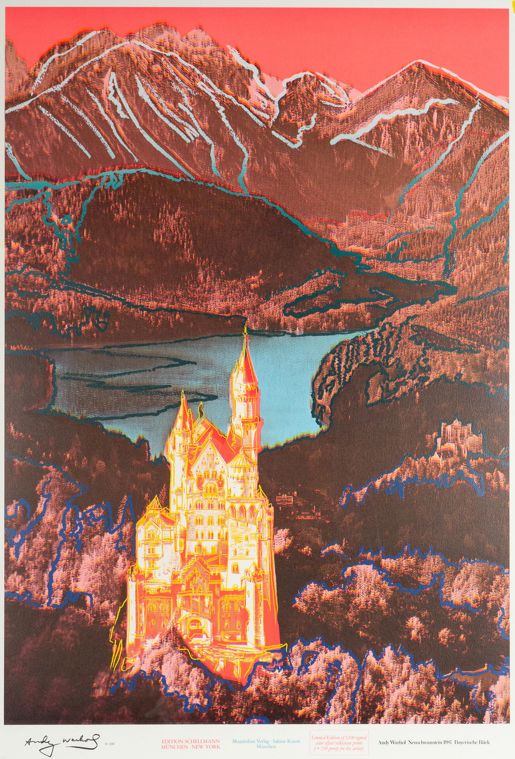 neuschwanstein andy warhol