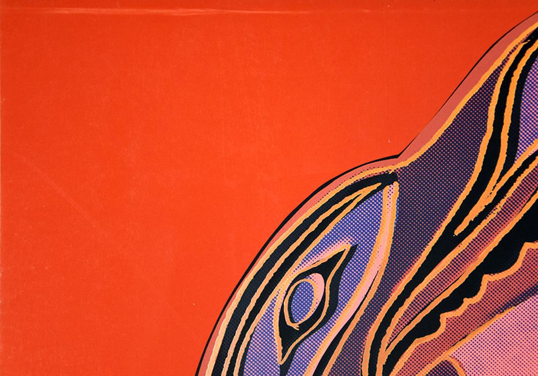 Northwest Coast Mask, from Cowboys and Indians, Unique Trial Proof, 1986 4