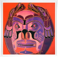 Northwest Coast Mask, from Cowboys and Indians, Unique Trial Proof, 1986