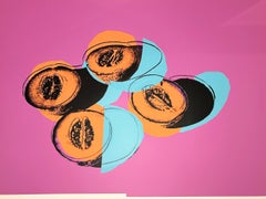 Original Andy Warhol Screenprint, Cantaloupes II, from Space Fruit: Still Lifes