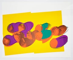 Original Andy Warhol Screenprint, Peaches, from Space Fruit: Still Lifes