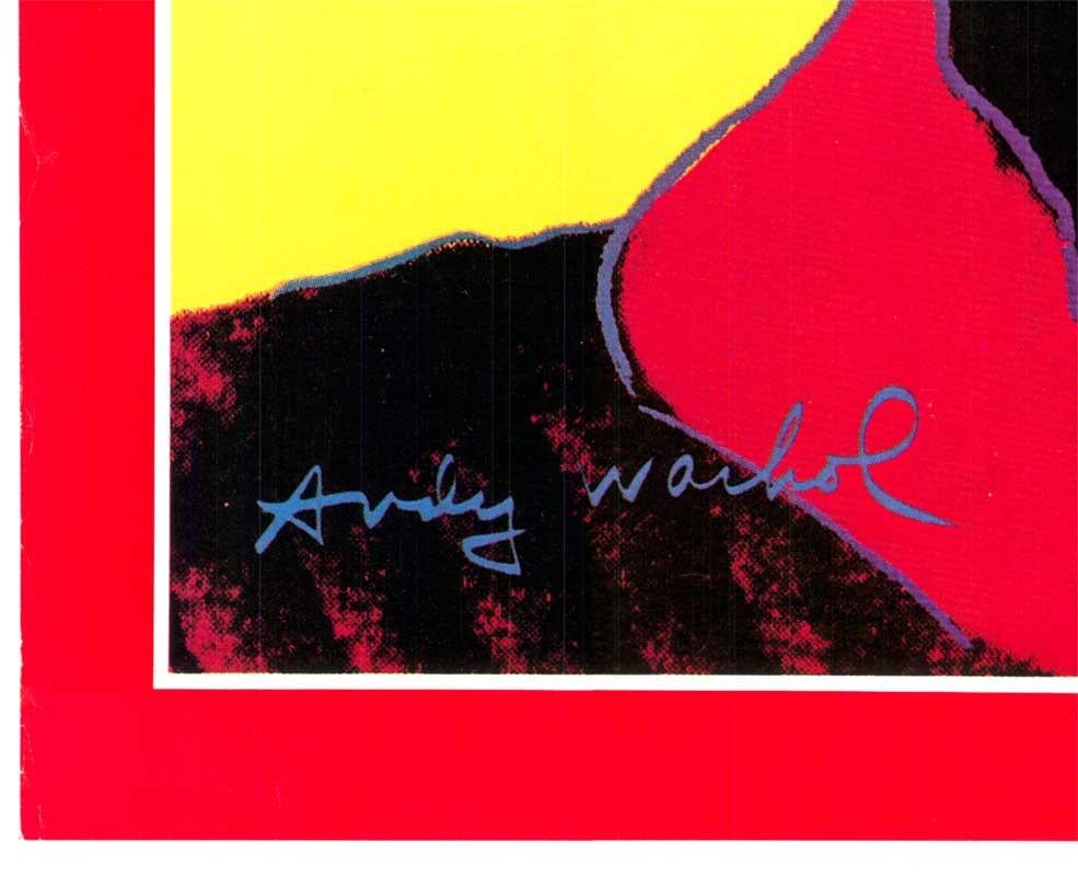 Original Michael Jackson, Time Magazine, Andy Warhol authentic poster  linen For Sale 3