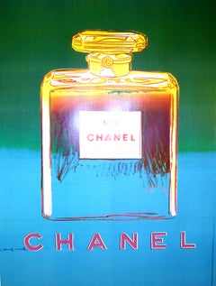Original Vintage Chanel No. 5 Perfume Poster by Andy Warhol 1997