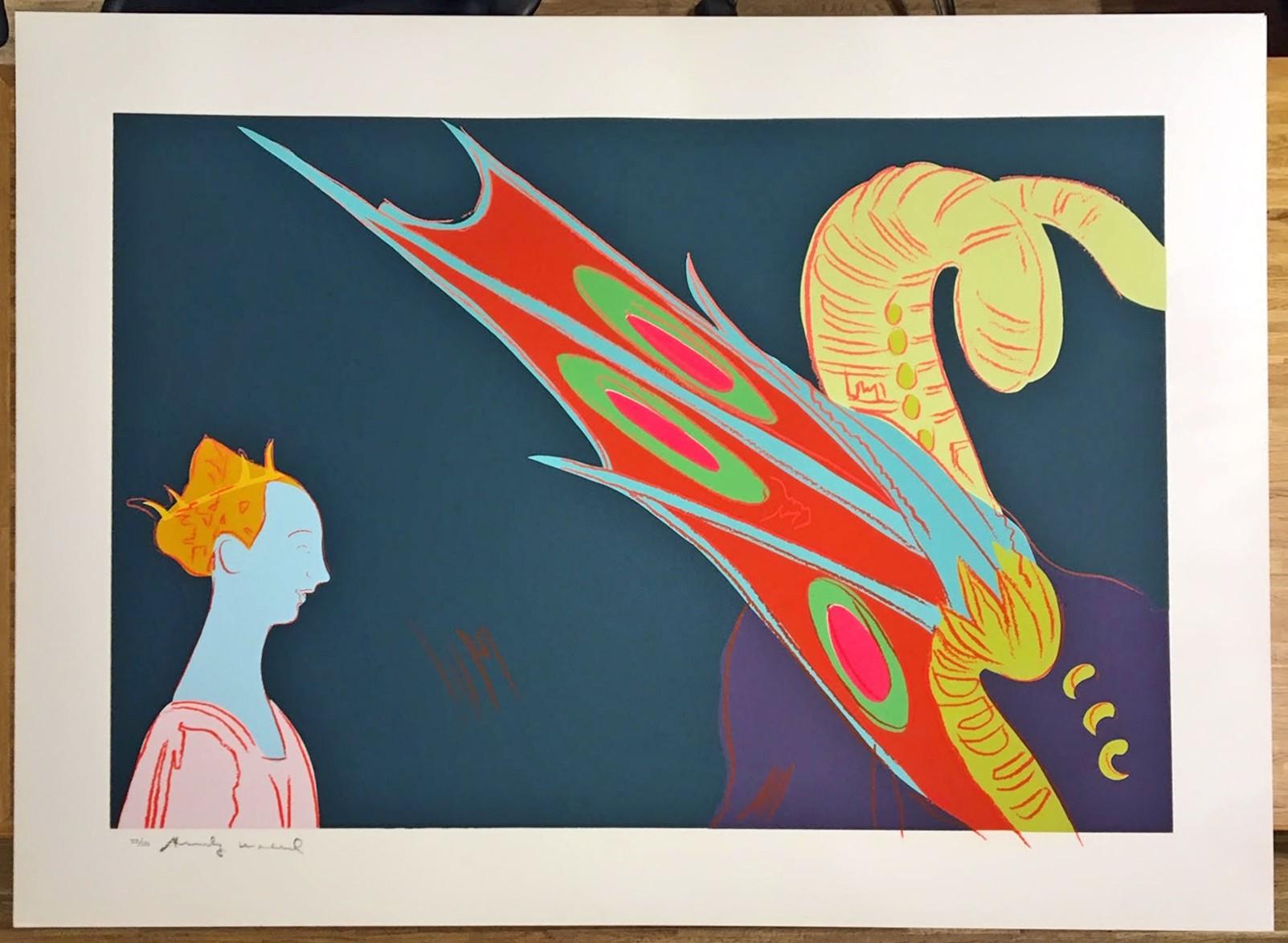 Paolo Uccello St. George and the Dragon, 1460 - Print by Andy Warhol