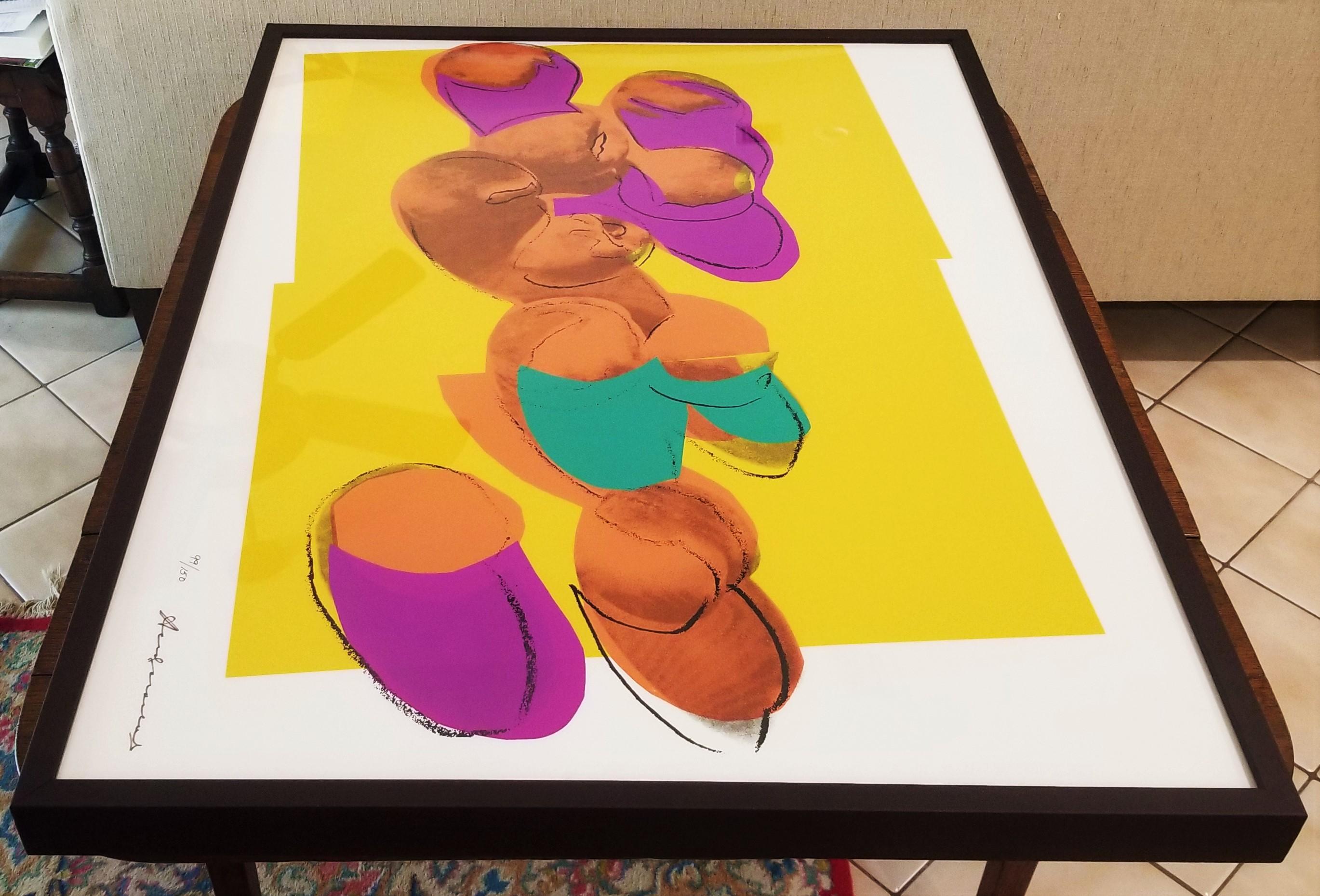 Peaches /// Pop Art Andy Warhol Siebdruck Obststillleben, Stillleben, New Yorker Lebensmittelkunst im Angebot 17