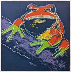 Pine Barrens Tree Frog FS II.294, Screen Print, Pop Art, Signed, Edition 114/150
