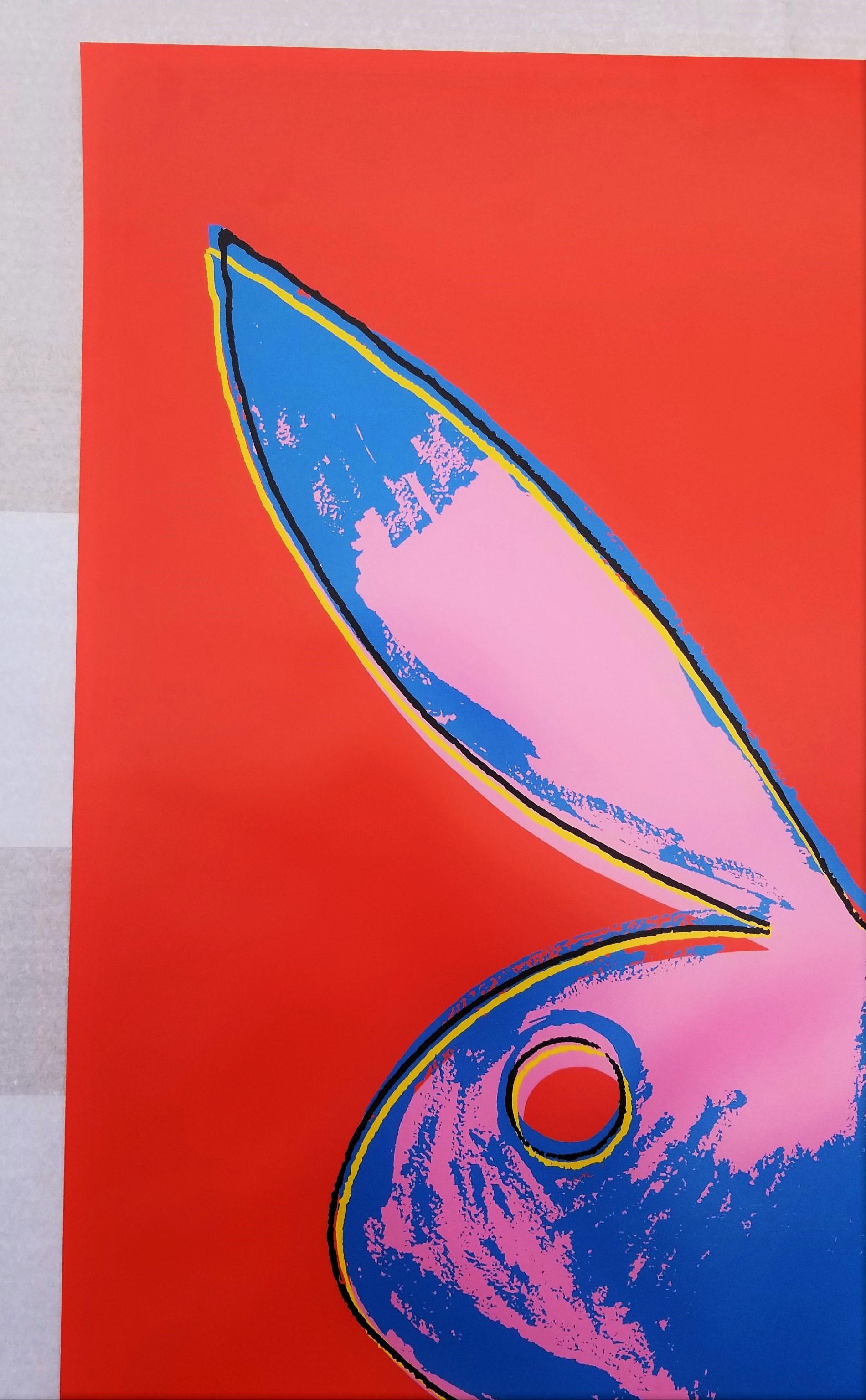 Playboy: 35th Anniversary Poster /// Pop Art Andy Warhol Screenprint Bunny Head For Sale 1