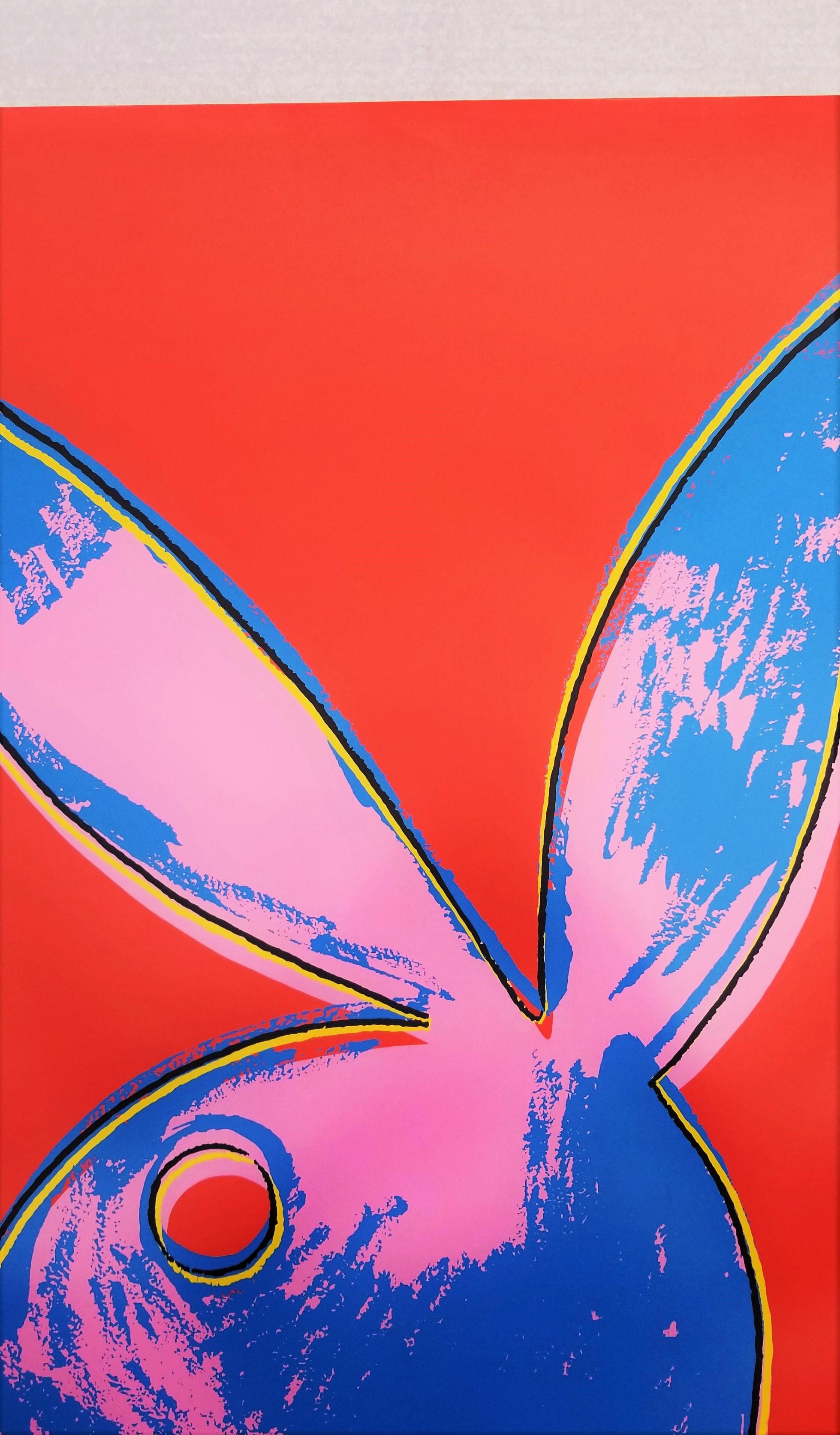 Playboy: 35th Anniversary Poster /// Pop Art Andy Warhol Siebdruck Bunny Head im Angebot 6