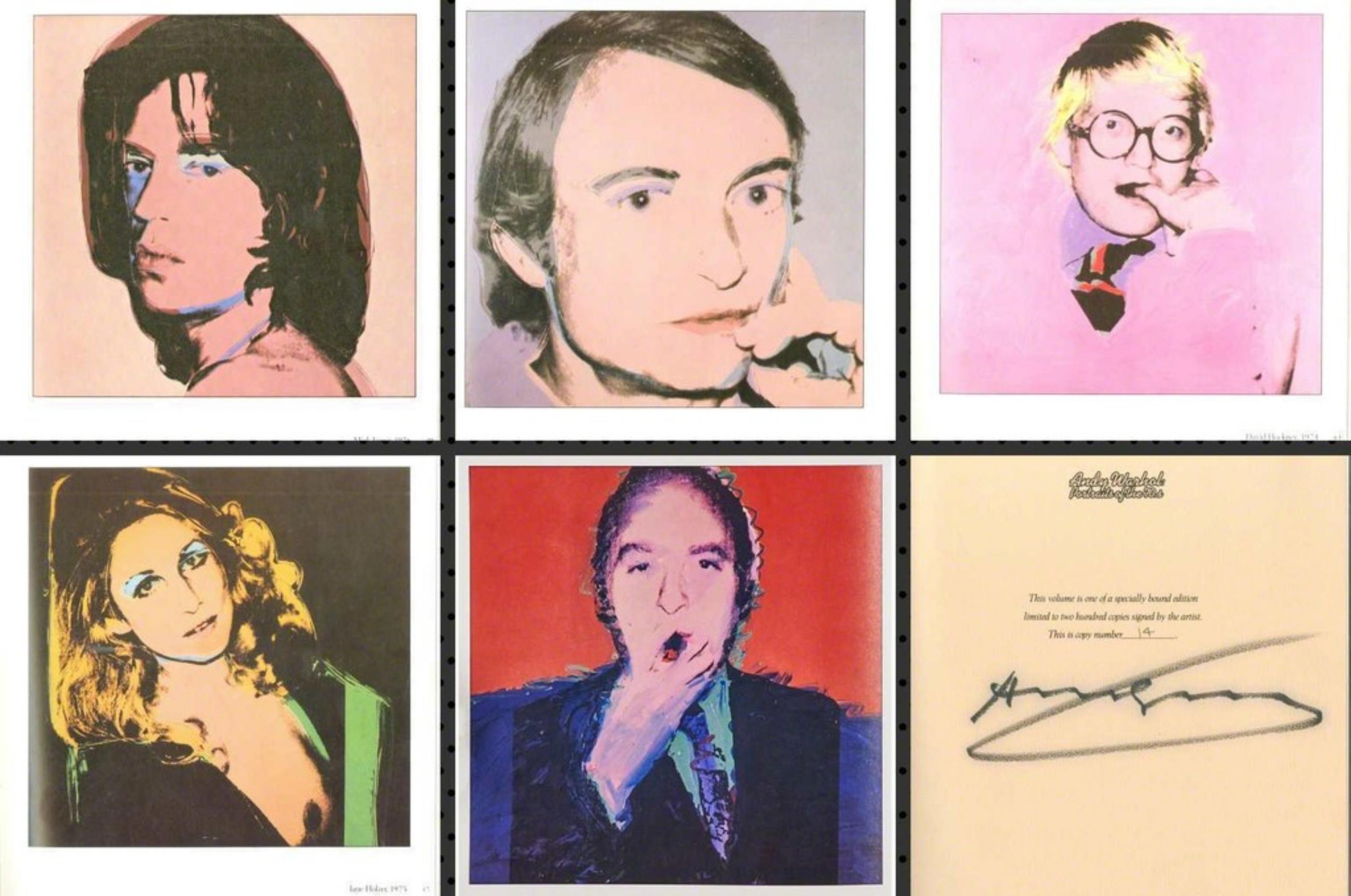 Andy Warhol Figurative Print - Portraits of the 1970s