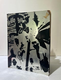 POSTWAR Rare BRILLO Andy WARHOL Index Book Brillo Hologram