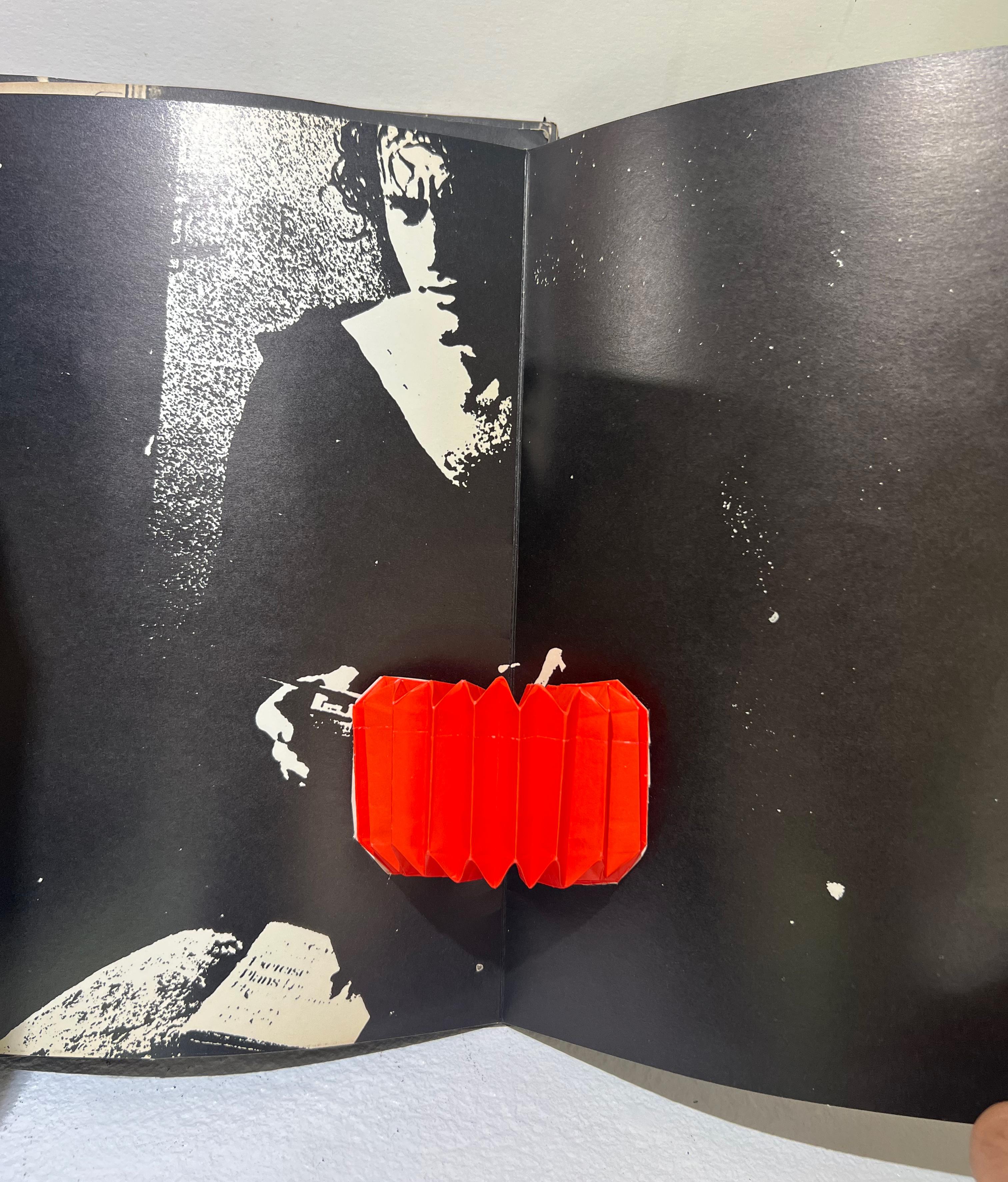 POSTWAR Rare BRILLO Andy WARHOL Index Book Brillo Hologram - Gray Abstract Photograph by Andy Warhol