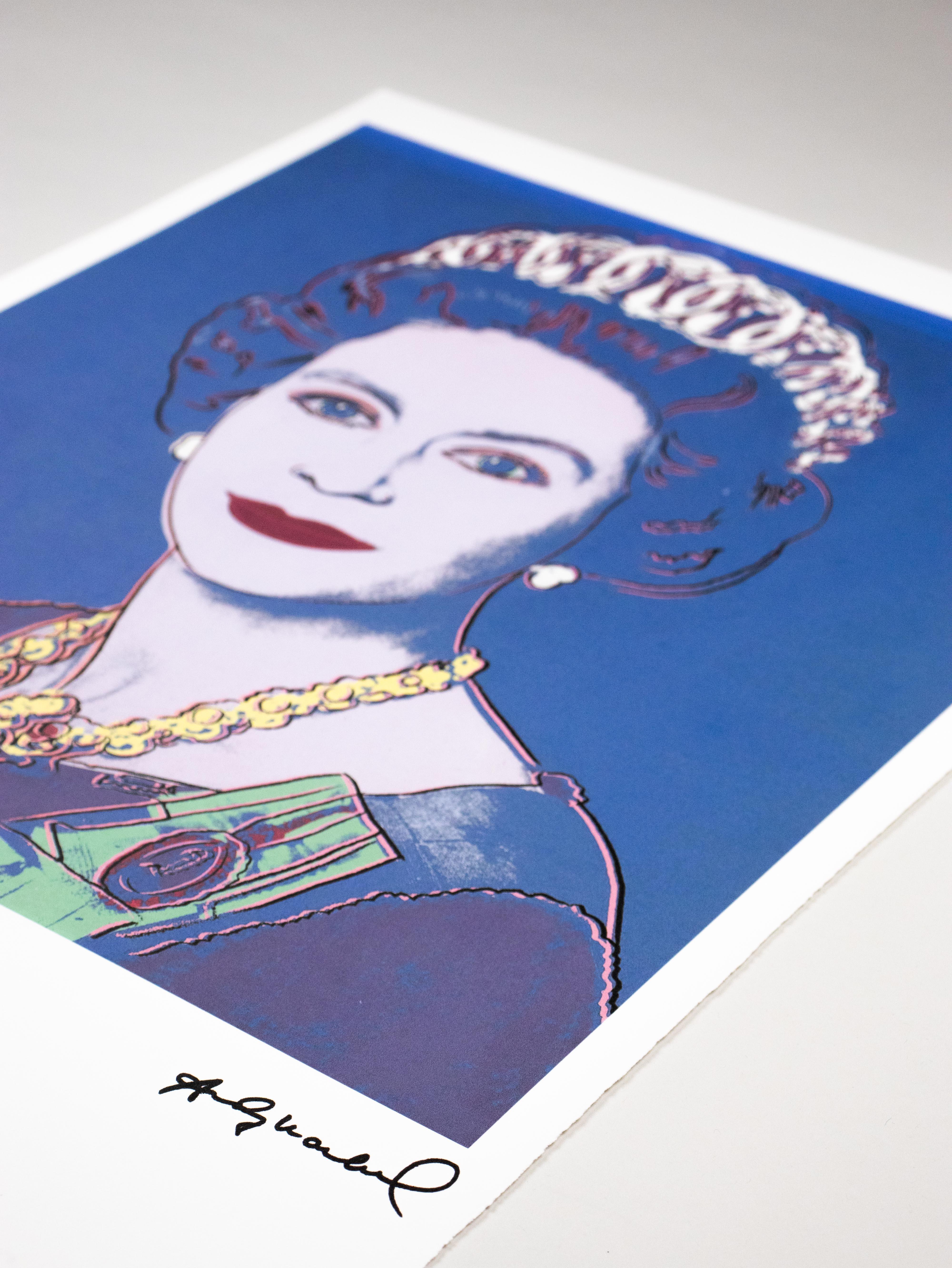 Queen Elizabeth II - 1983 - Original Lithograph - Limited Edition Print - 88/100 3