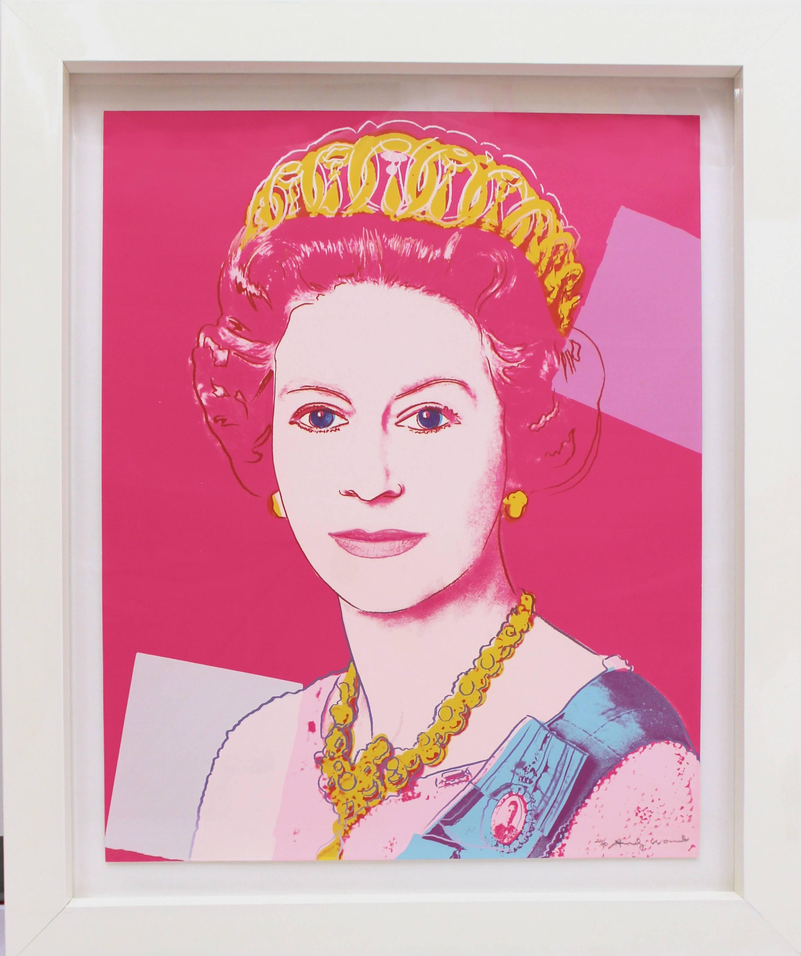 Queen Elizabeth II of the United Kingdom 336 - Print by Andy Warhol