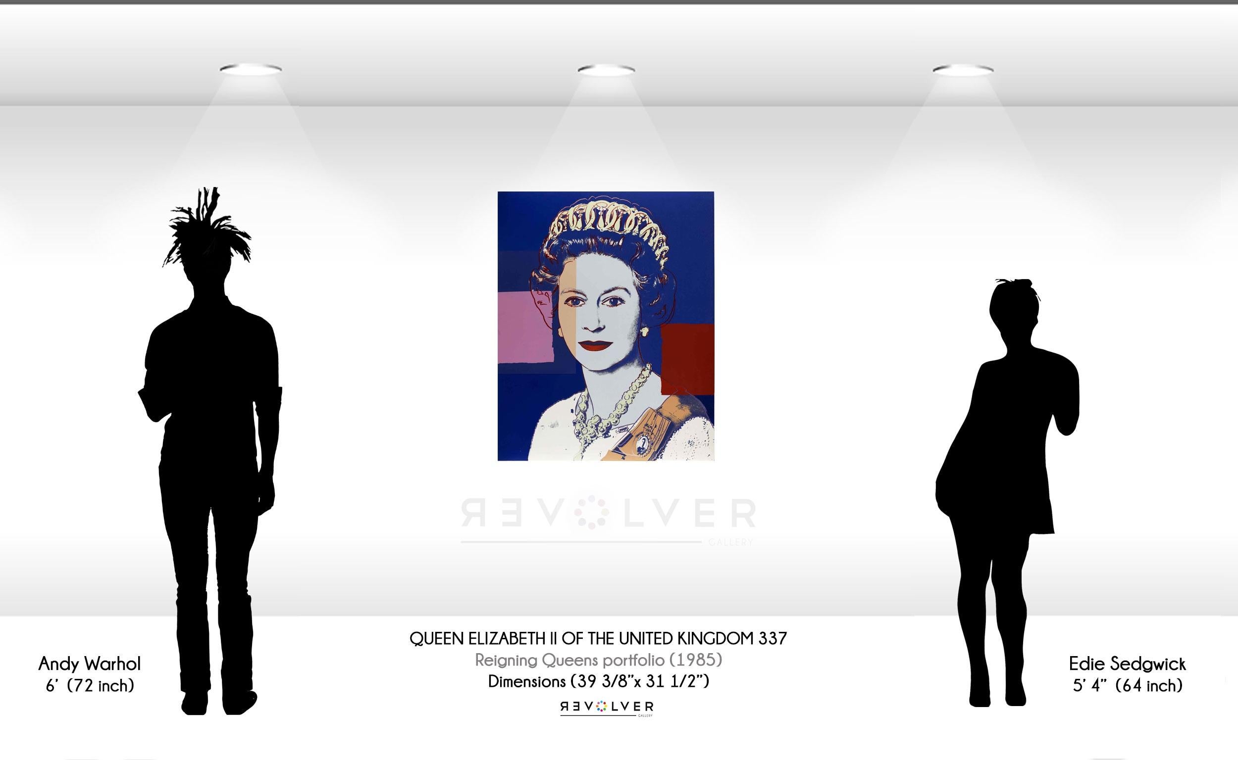 Queen Elizabeth II of the United Kingdom (FS II.337) - Pop Art Print by Andy Warhol