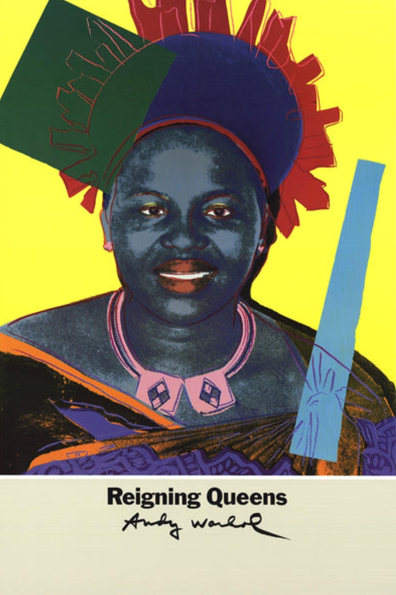 La reine Ntombi Twala du Swaziland par Andy Warhol en vente 3