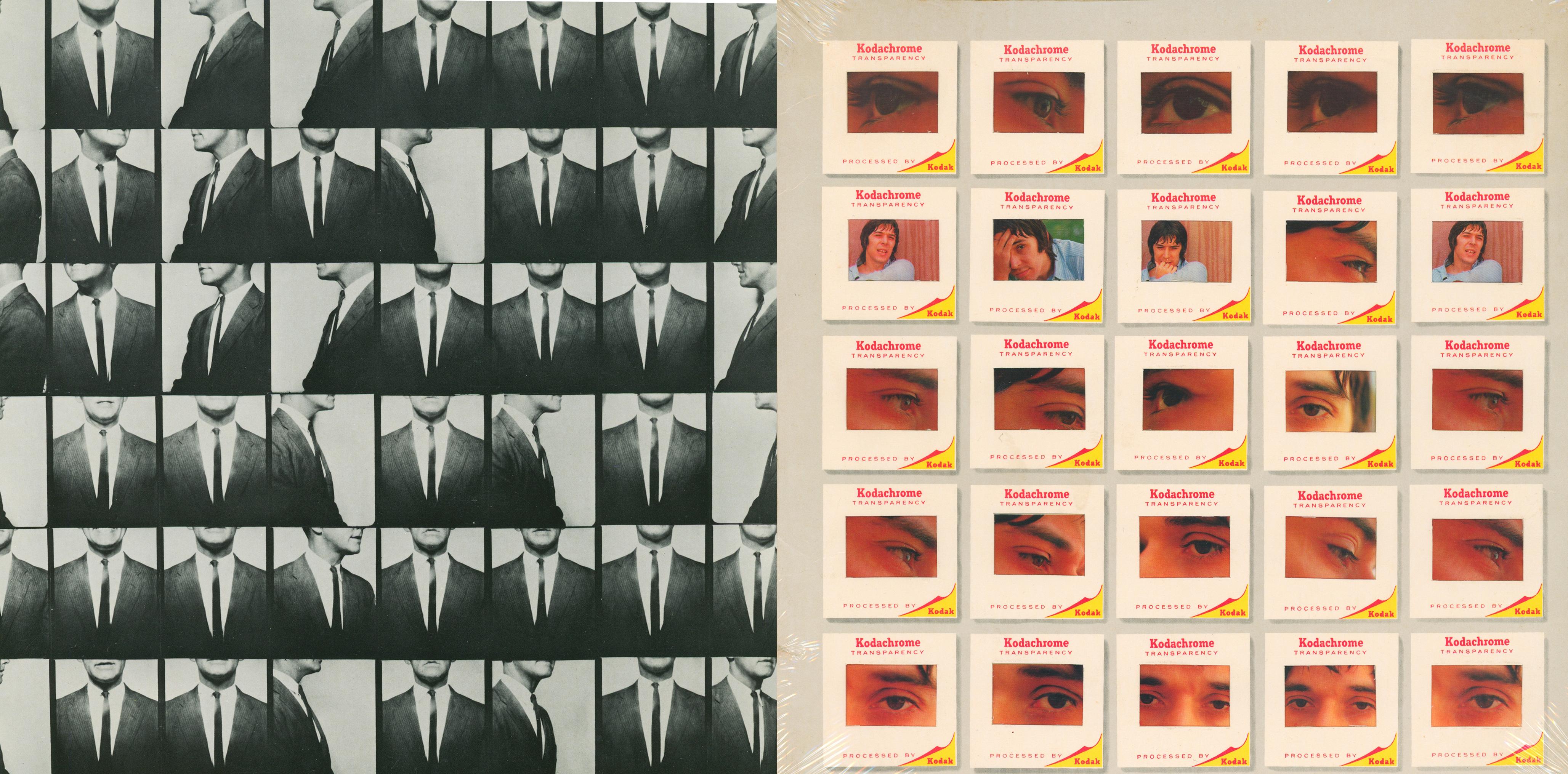 Rare Andy Warhol Record Cover Art set of 2