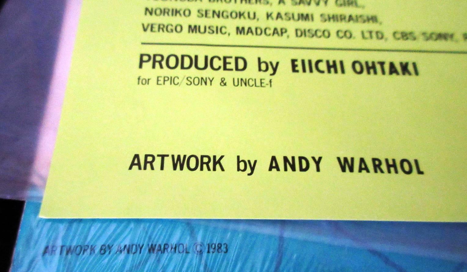 Andy Warhol Record Art 1983 (album de couverture d'album conçu par Warhol)  en vente 1