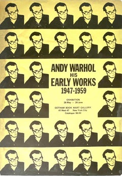 Seltene historische Breite für die Andy Warhol Gotham Bookmart-Ausstellung von 1971 