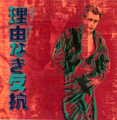 Rebel Without a Cause (James Dean) – Andy Warhol:: Pop Art:: Zeitgenössische Kunst