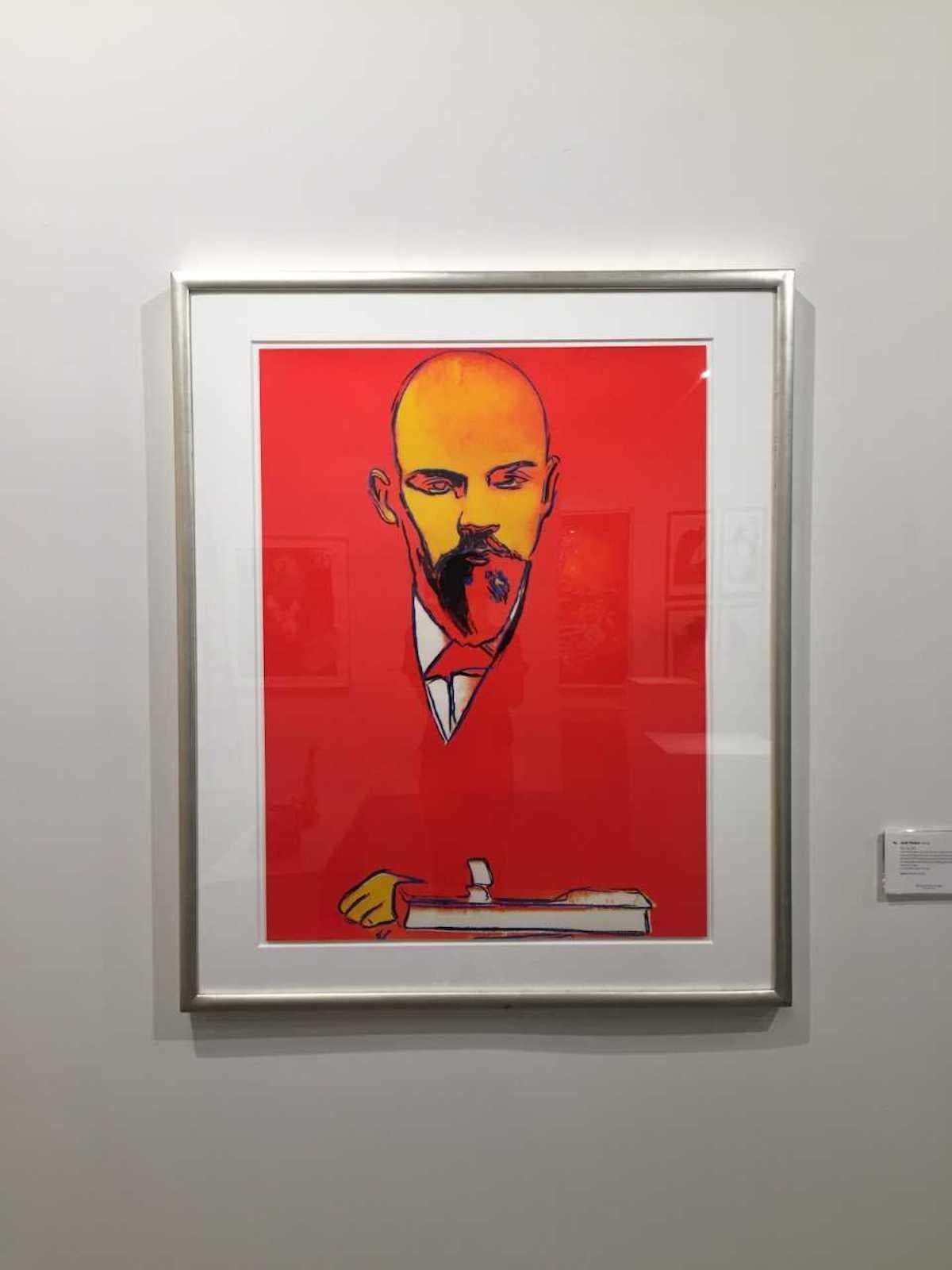 Andy Warhol - Red Lenin (FS II.403) For Sale at 1stDibs